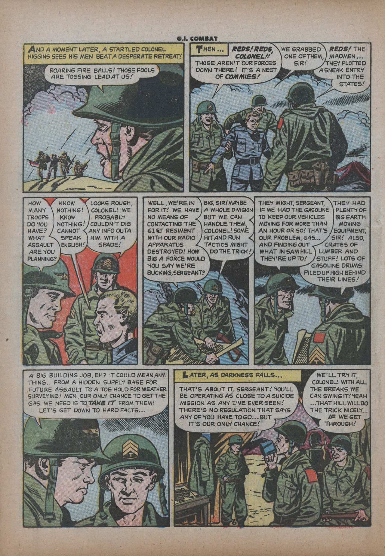 Read online G.I. Combat (1952) comic -  Issue #21 - 8