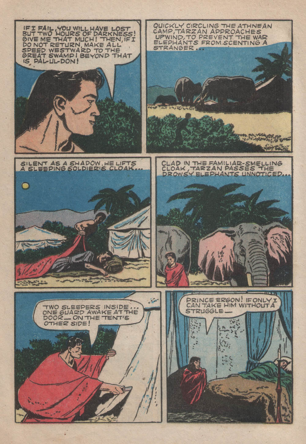 Read online Tarzan (1948) comic -  Issue #35 - 12