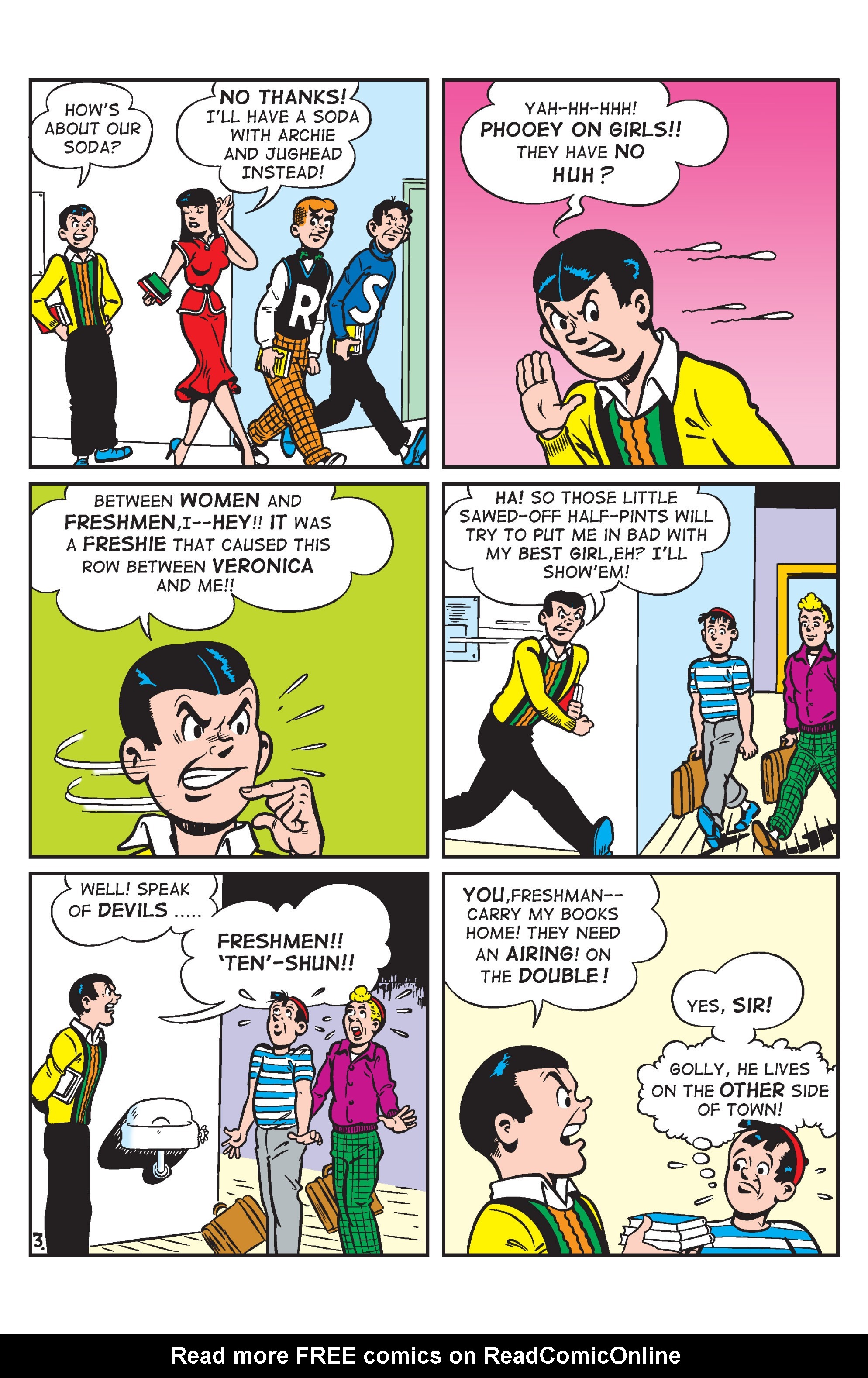 Read online Archie's Rival Reggie comic -  Issue #1 - 12