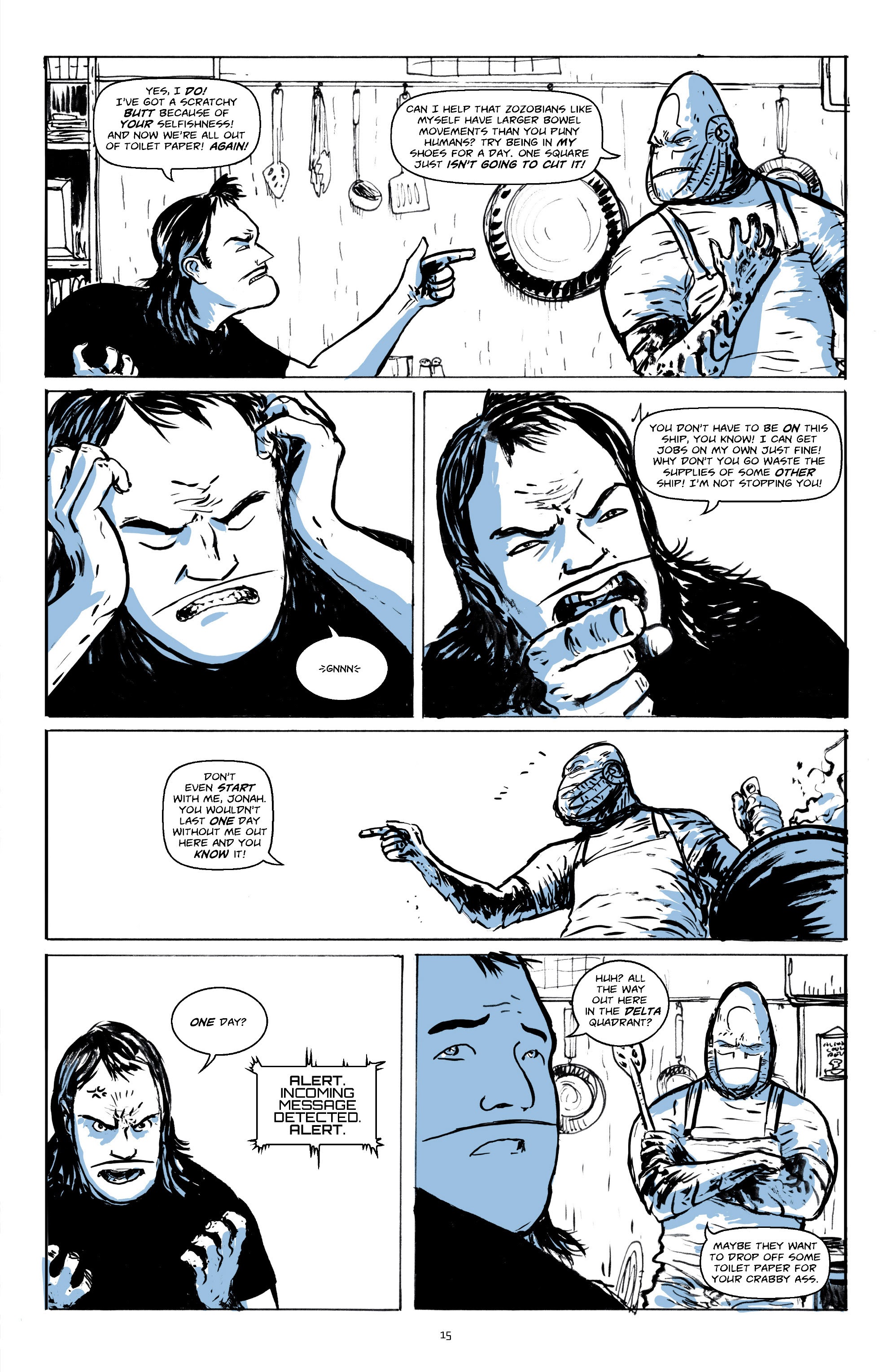 Read online Space Mullet: One Gamble At A Time comic -  Issue # TPB (Part 1) - 15
