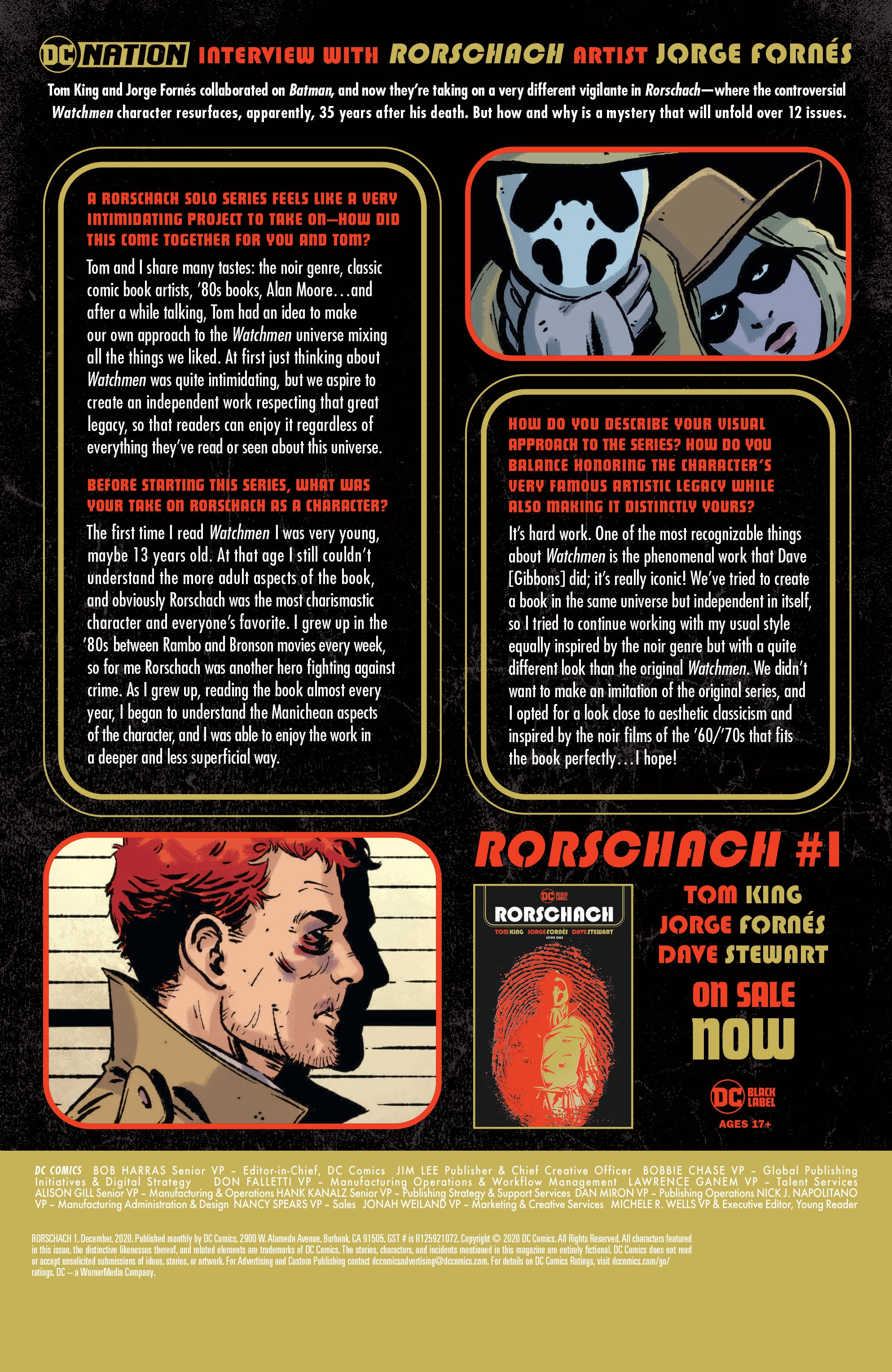 Read online Rorschach comic -  Issue #1 - 27