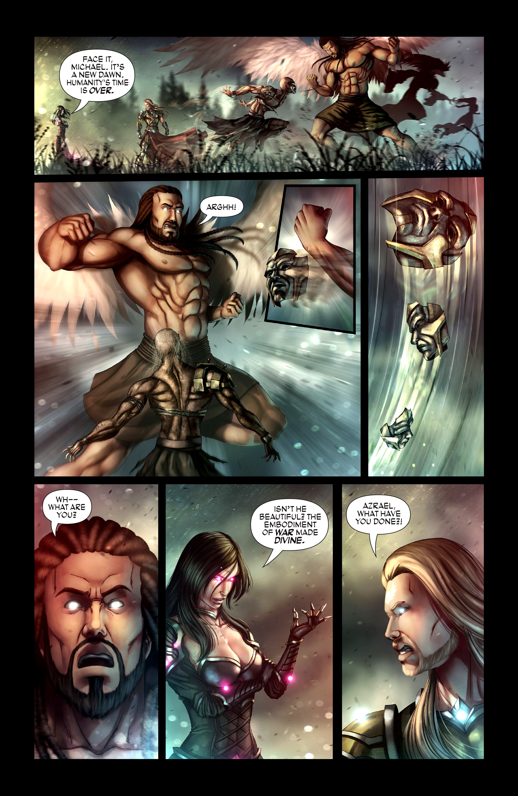 Read online Knights of the Golden Sun comic -  Issue #6 - 24