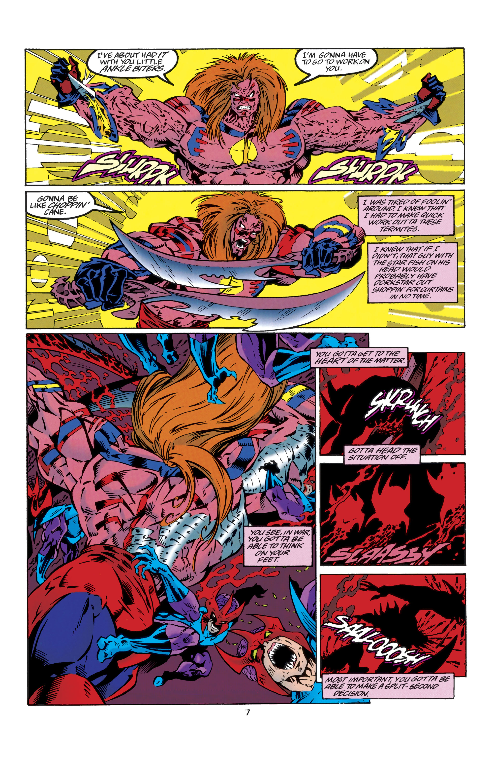 Read online Guy Gardner: Warrior comic -  Issue #37 - 7