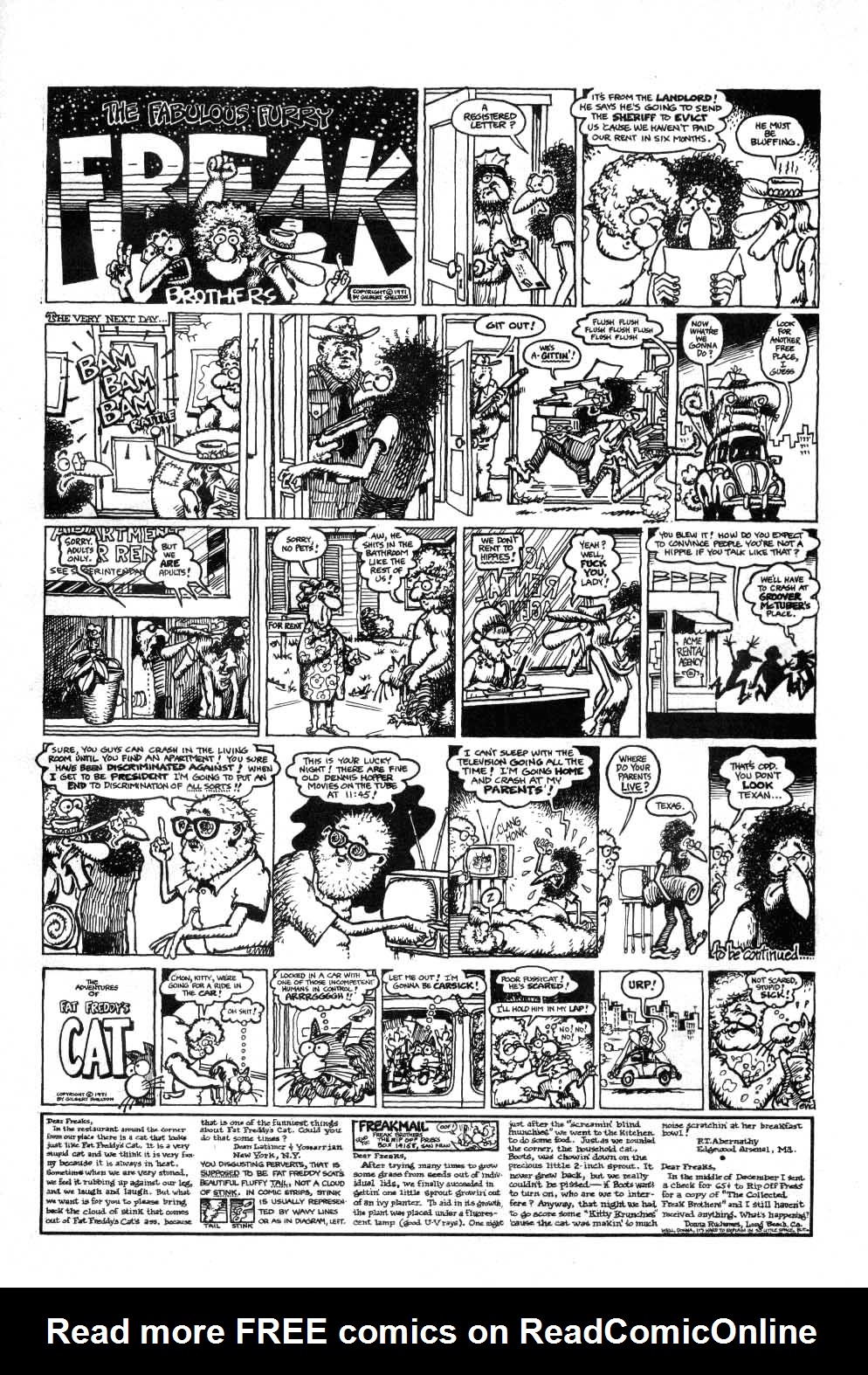 Read online The Fabulous Furry Freak Brothers comic -  Issue #2 - 33