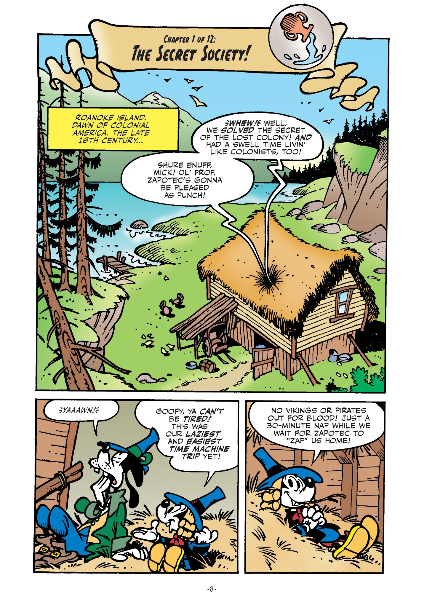 Read online Mickey and Donald: The Search For the Zodiac Stone comic -  Issue # TPB - 7