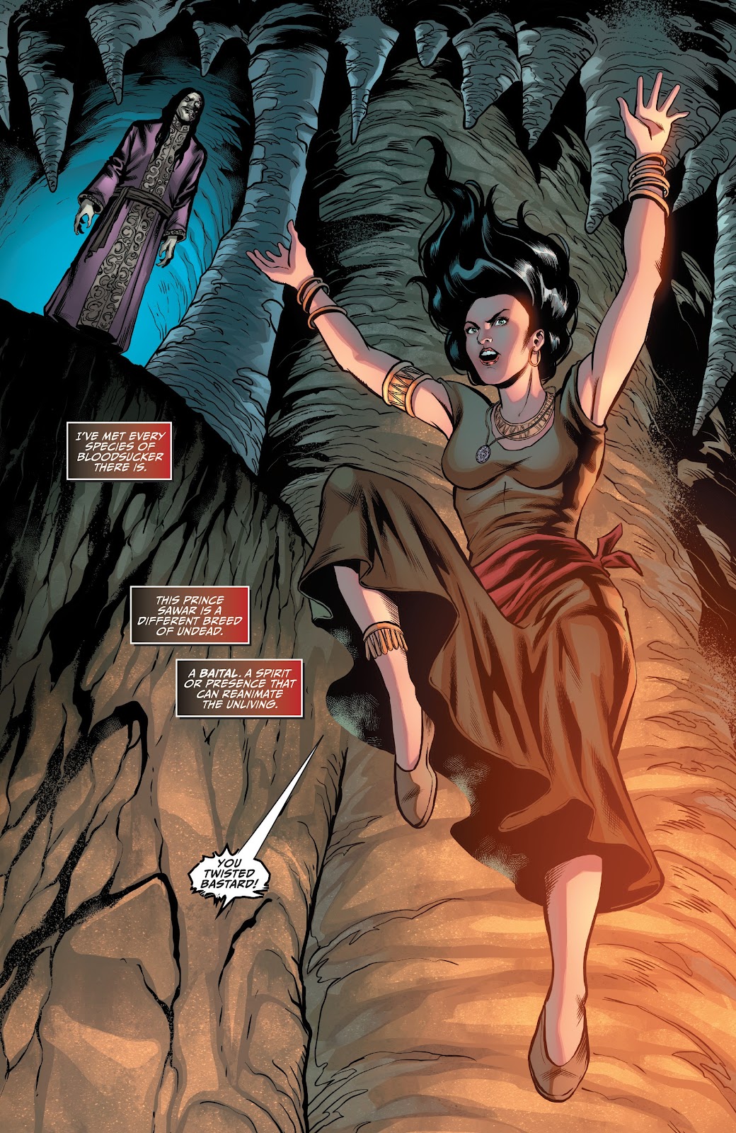 Read online Van Helsing: Sword of Heaven comic -  Issue #5 - 3
