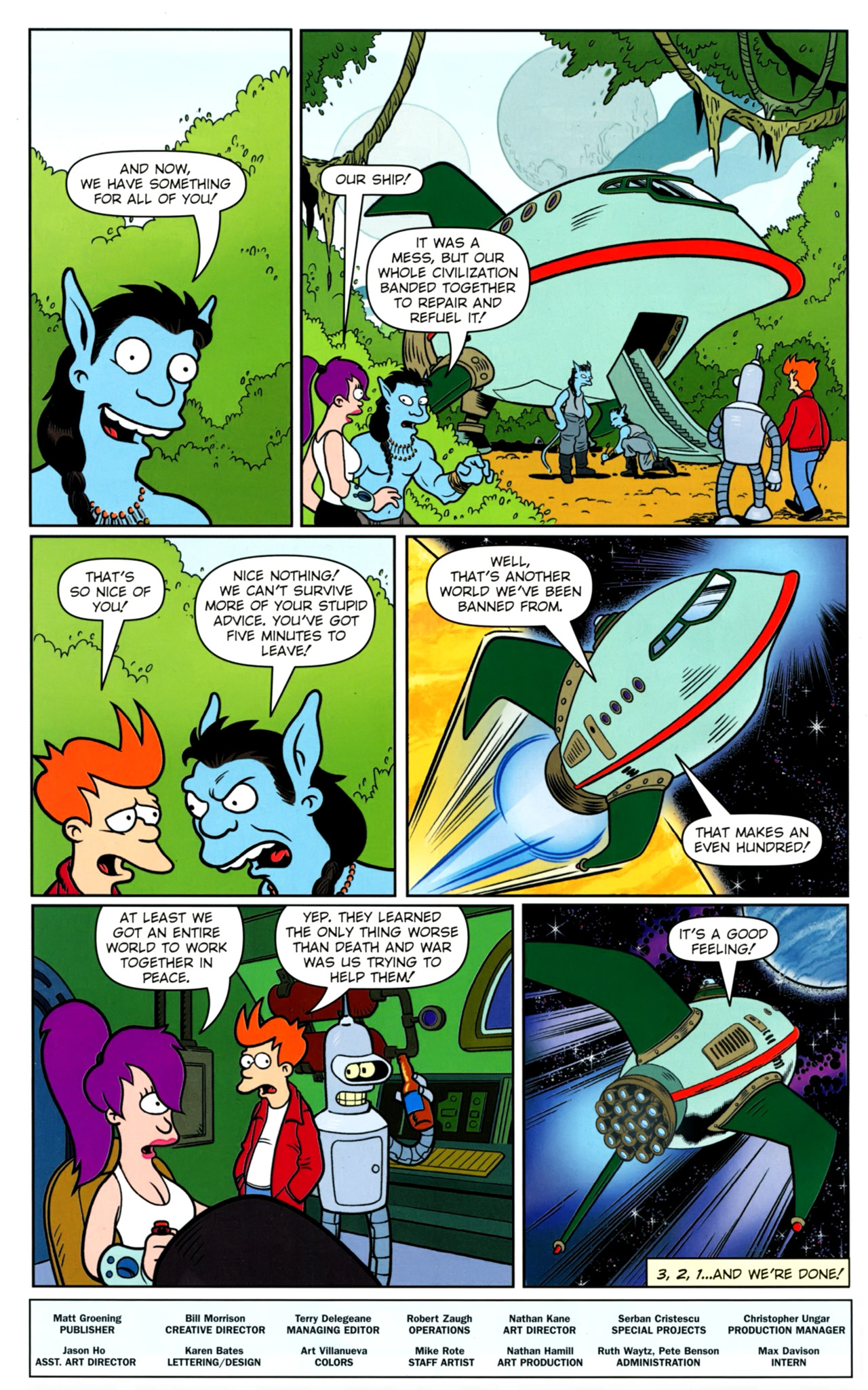 Read online Futurama Comics comic -  Issue #55 - 26