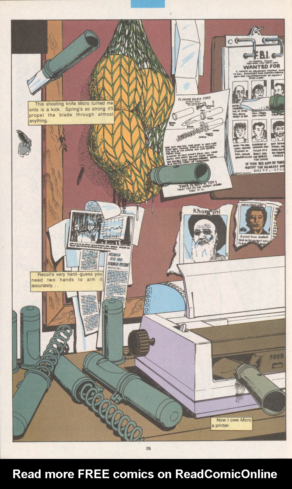 Read online The Punisher Armory comic -  Issue #1 - 29
