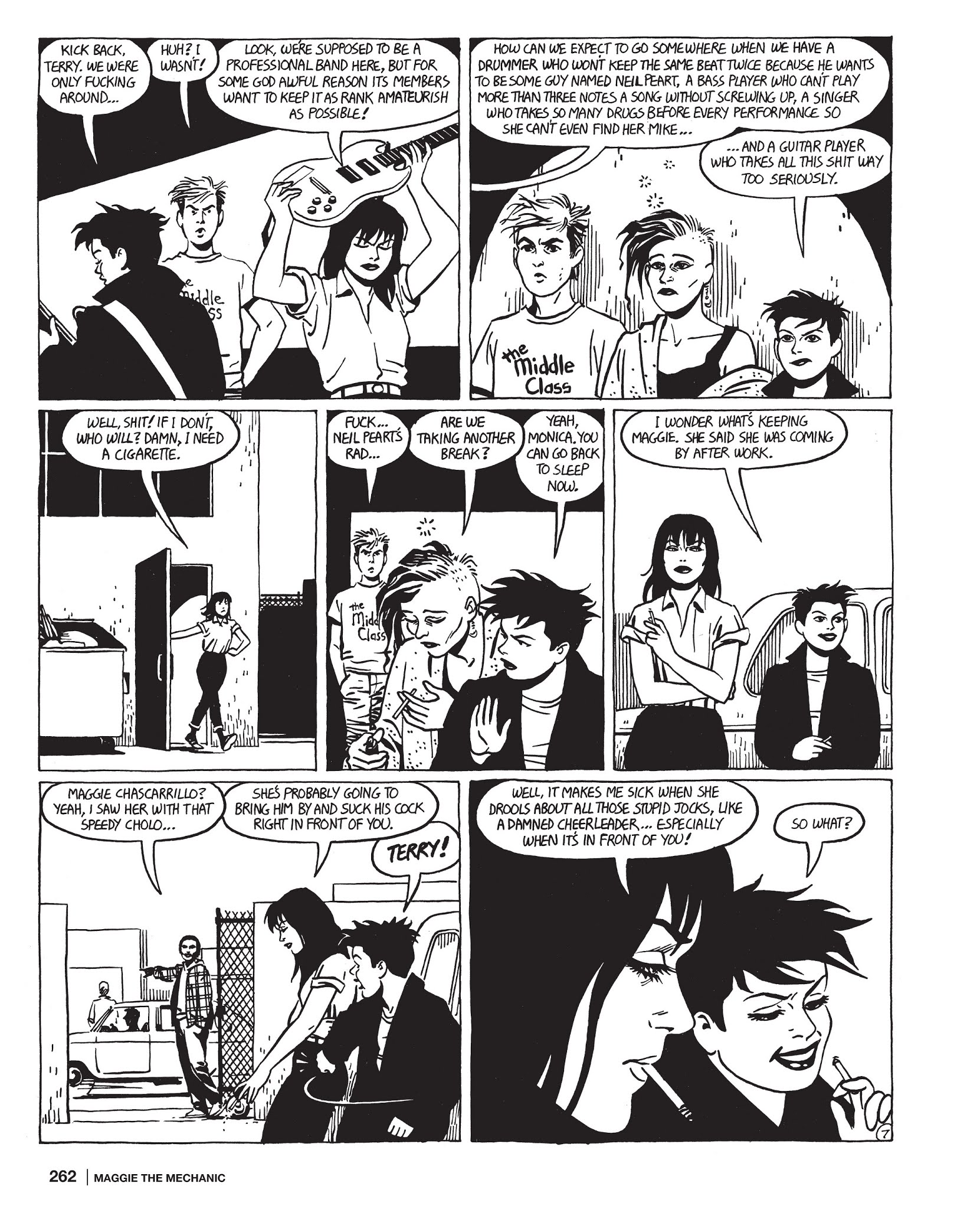 Read online Maggie the Mechanic: The Love & Rockets Library - Locas comic -  Issue # TPB (Part 3) - 73
