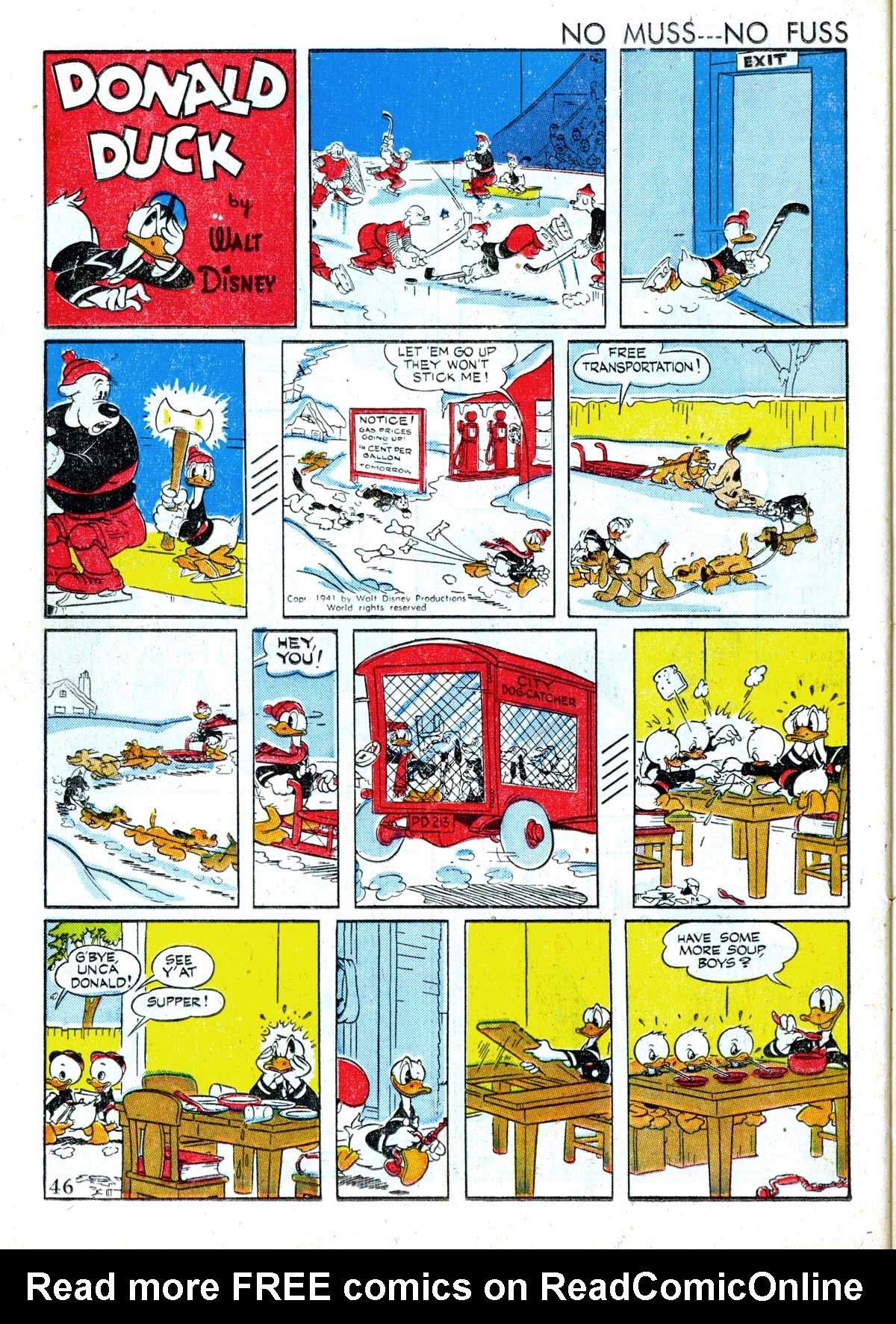 Read online Walt Disney's Comics and Stories comic -  Issue #29 - 48