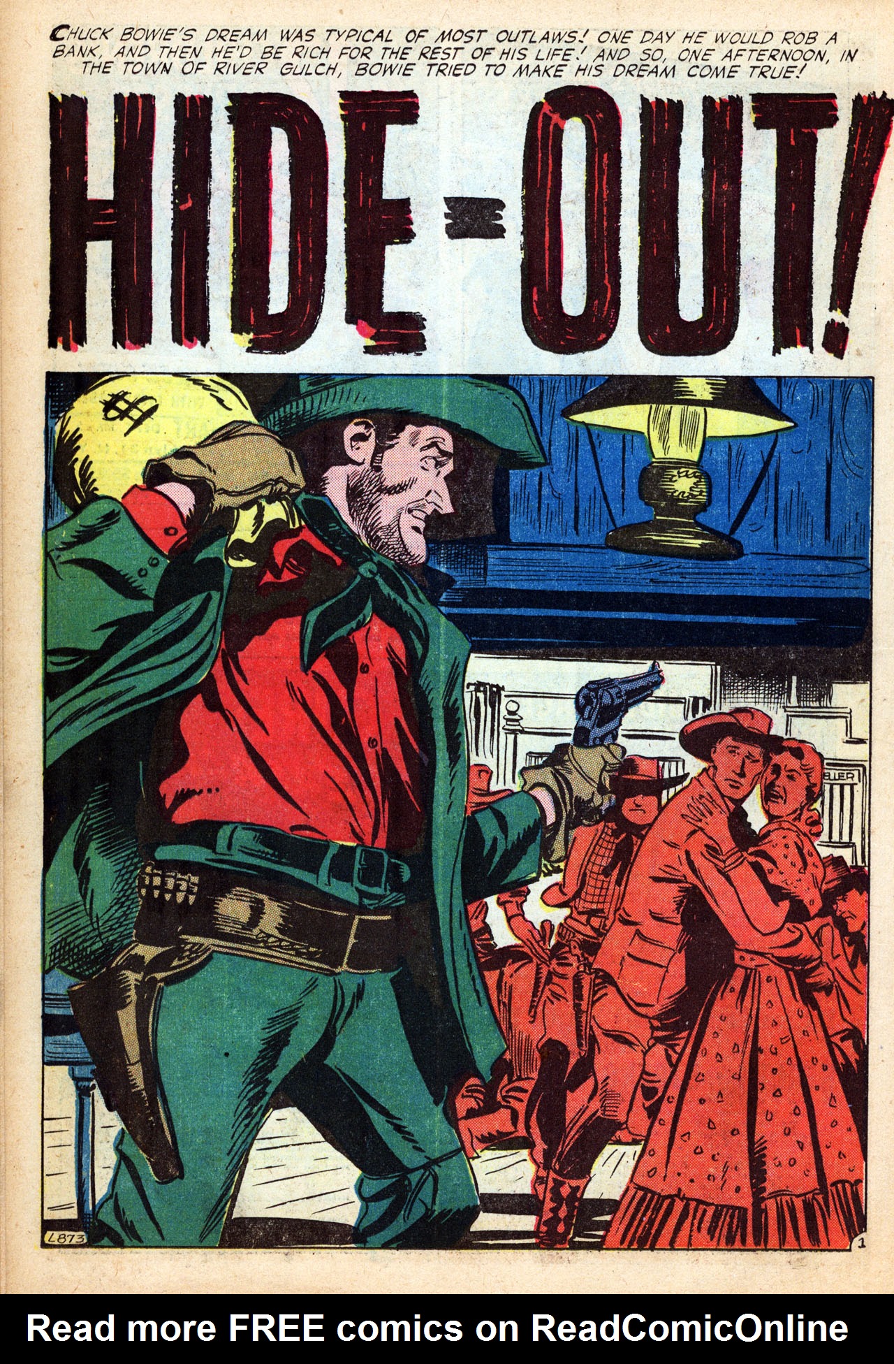 Read online Western Outlaws (1954) comic -  Issue #20 - 22