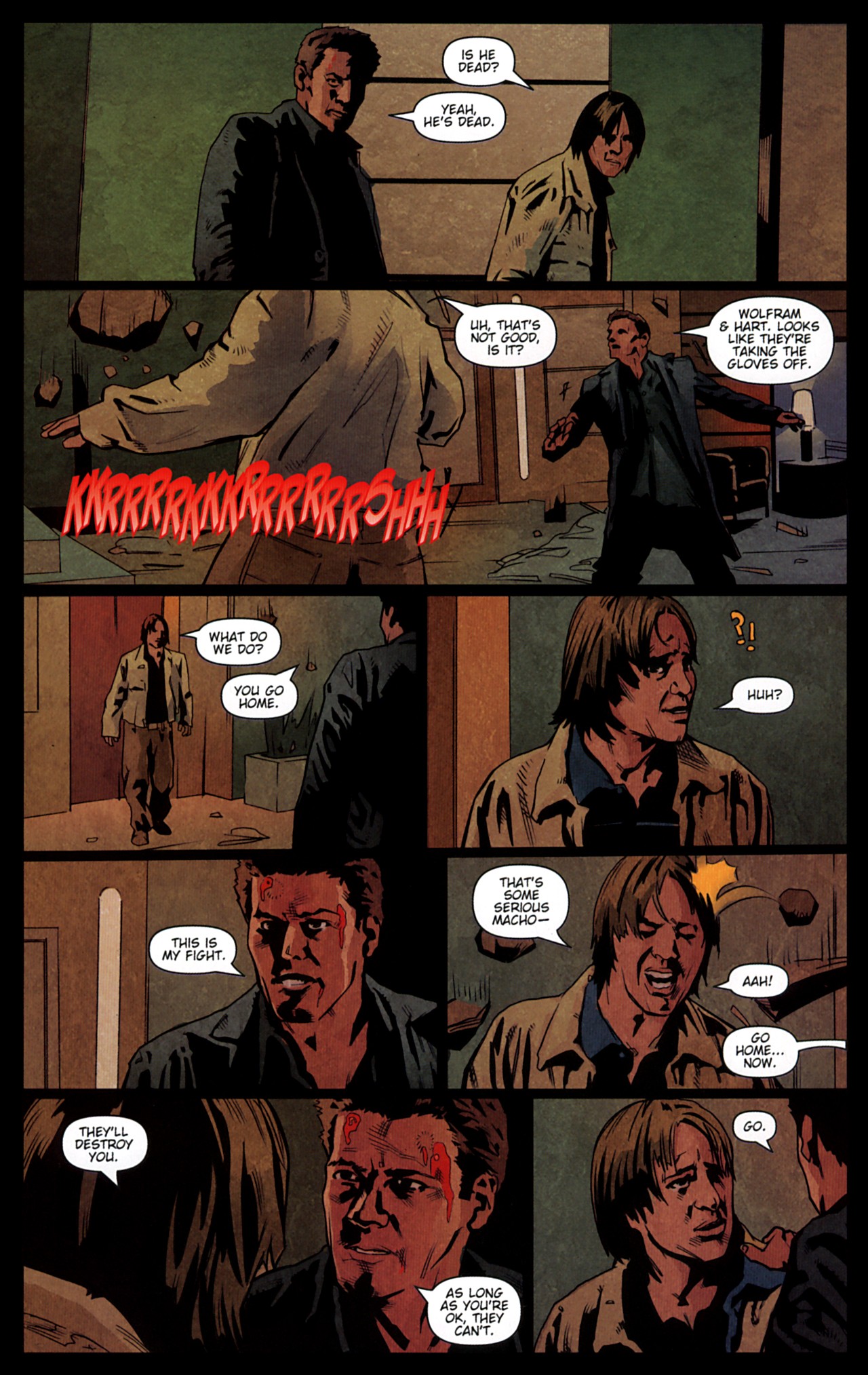 Read online Angel: Not Fade Away comic -  Issue #3 - 20