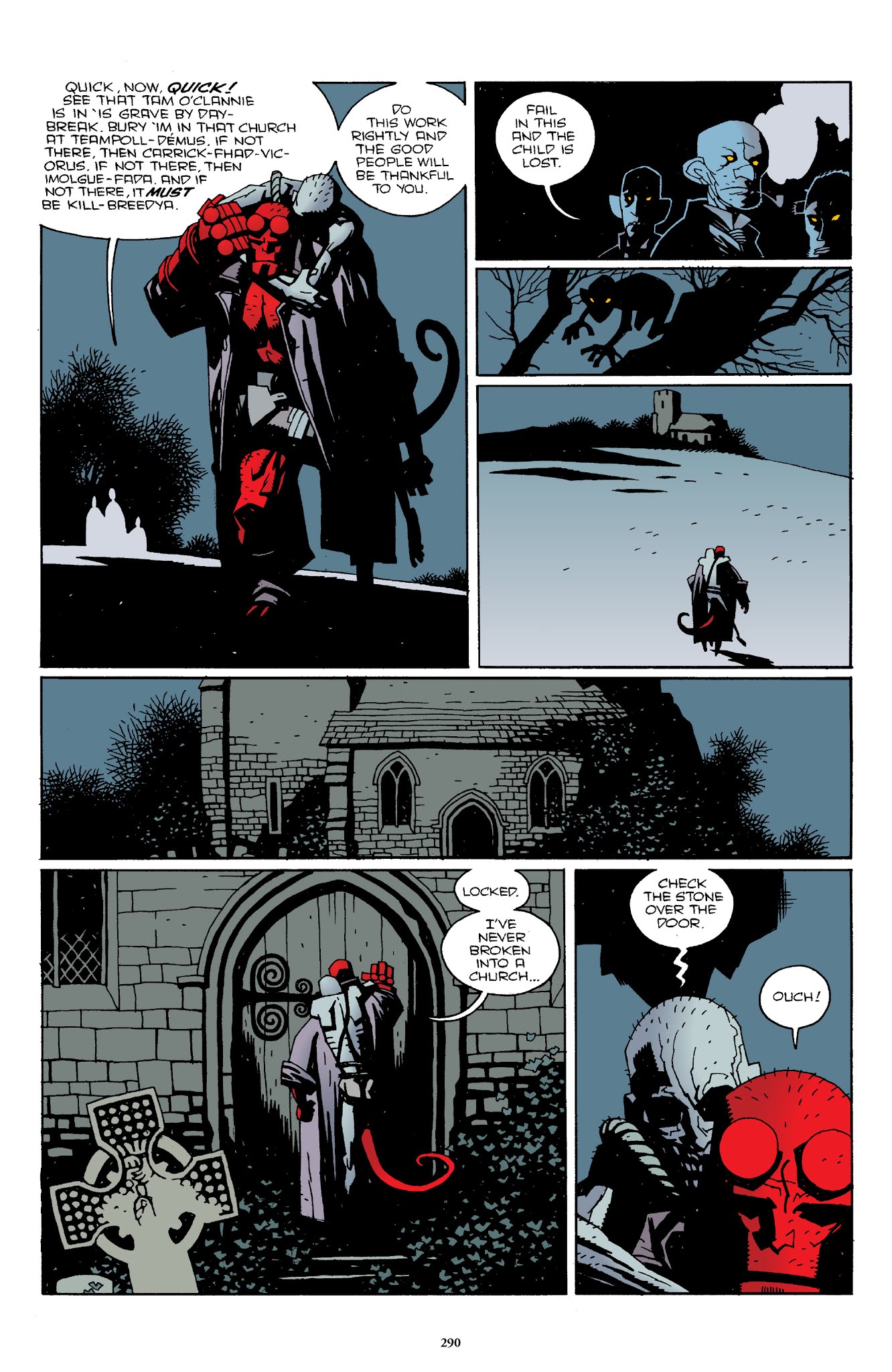 Read online Hellboy The Complete Short Stories comic -  Issue # TPB 1 (Part 3) - 91