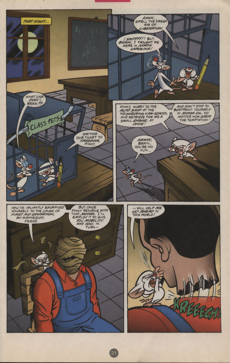 Read online Pinky and The Brain comic -  Issue #20 - 16