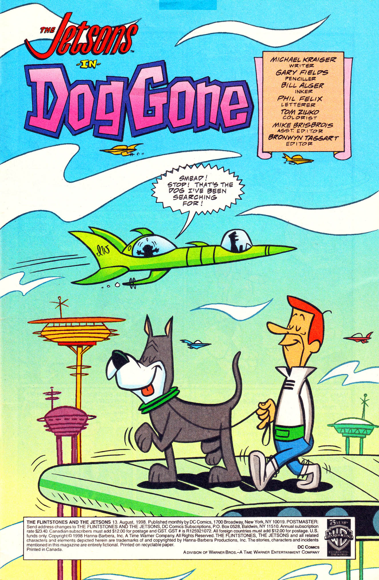 Read online The Flintstones and the Jetsons comic -  Issue #13 - 3