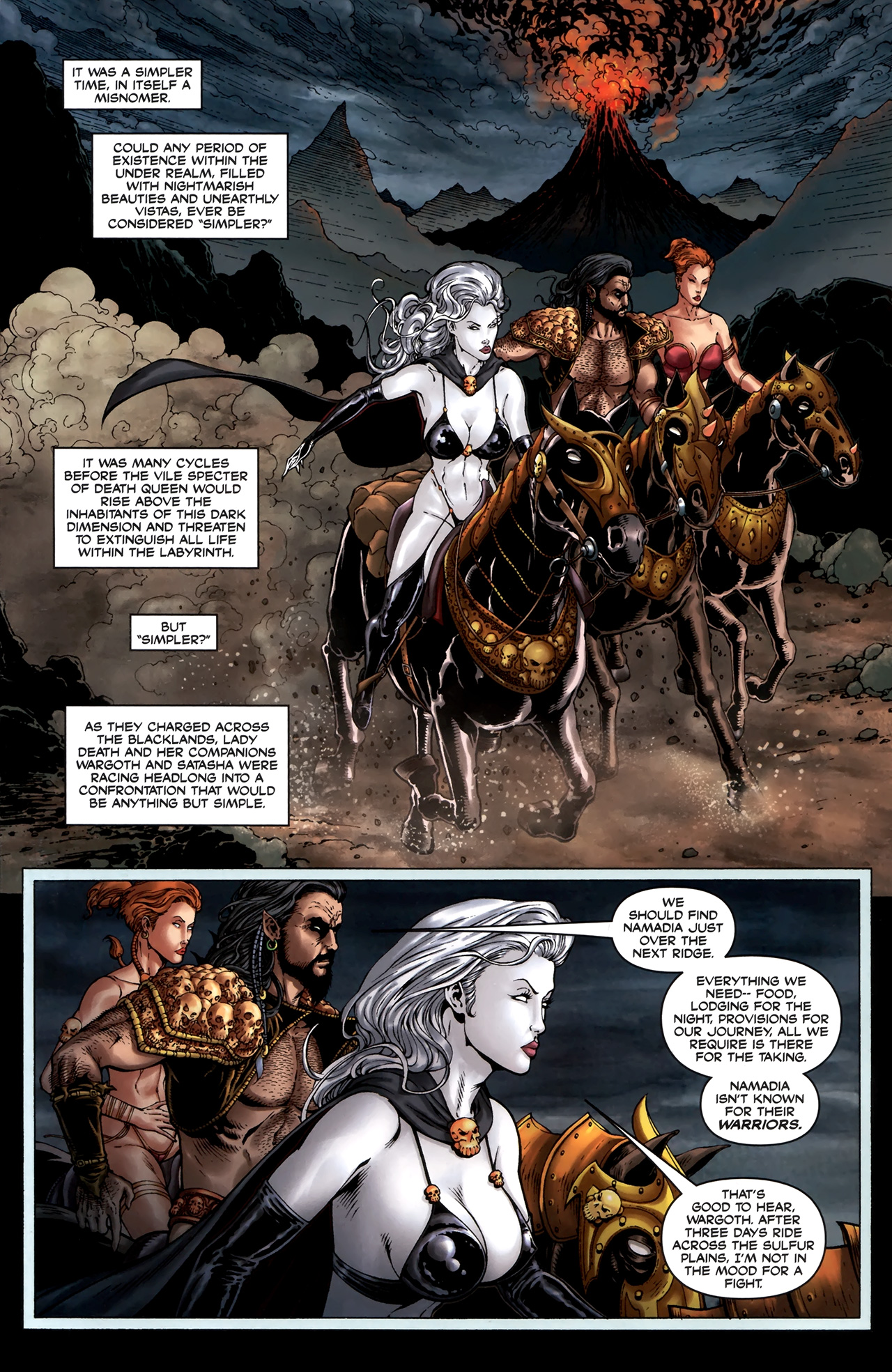 Read online Lady Death (2010) comic -  Issue # _Annual 1 - 4