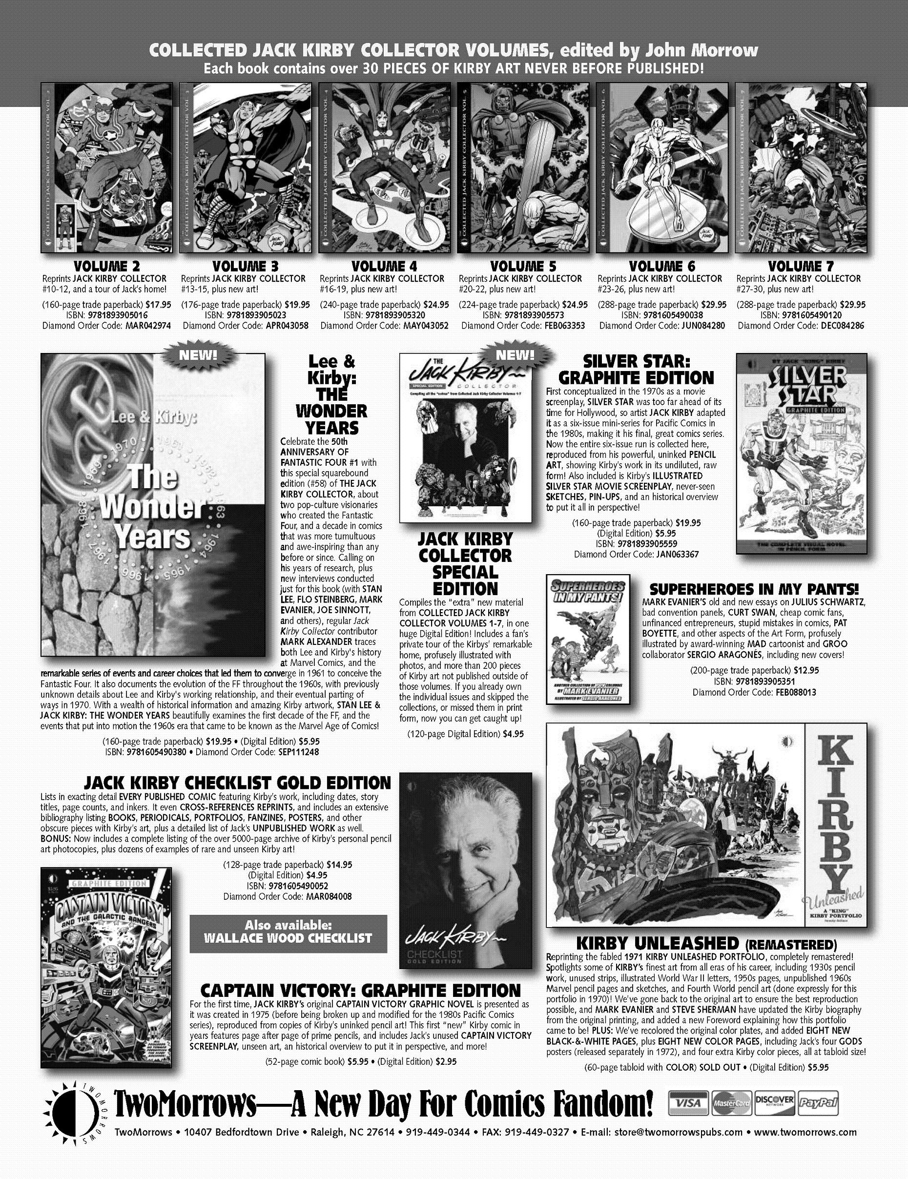 Read online The Jack Kirby Collector comic -  Issue #59 - 96