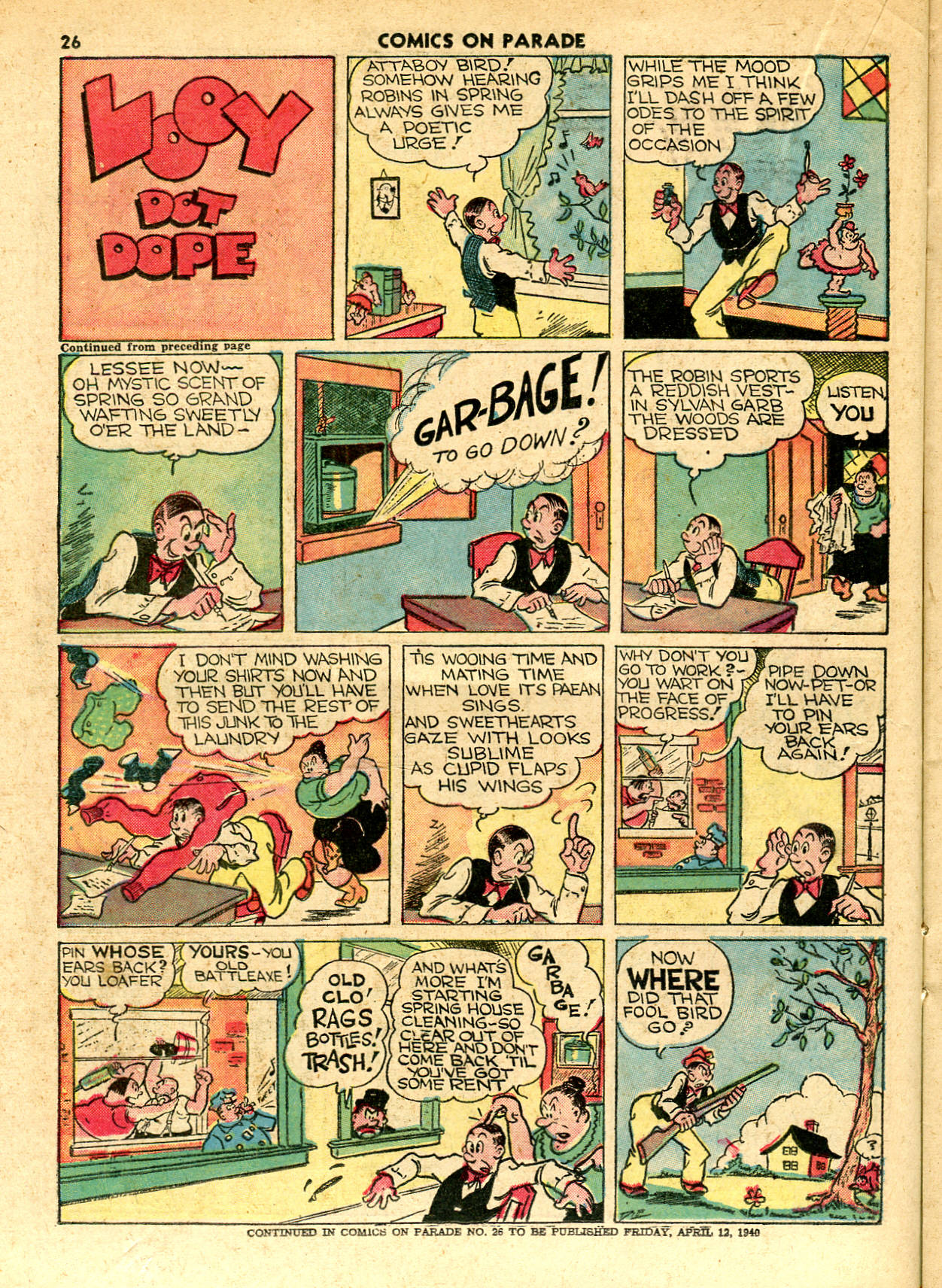 Read online Comics on Parade comic -  Issue #25 - 28