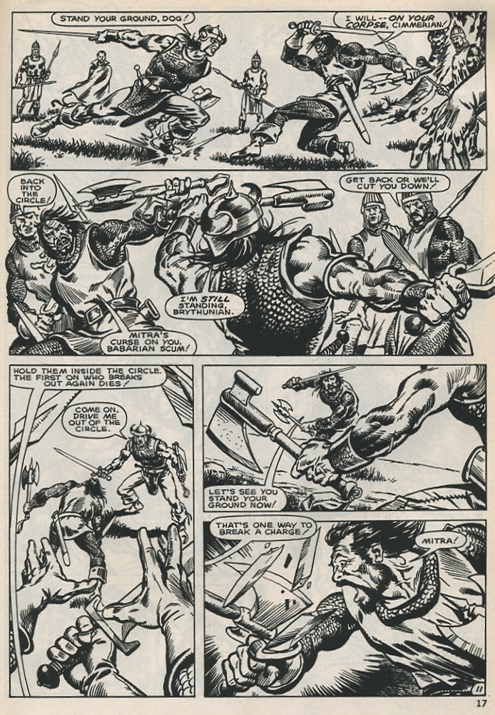 Read online The Savage Sword Of Conan comic -  Issue #130 - 17