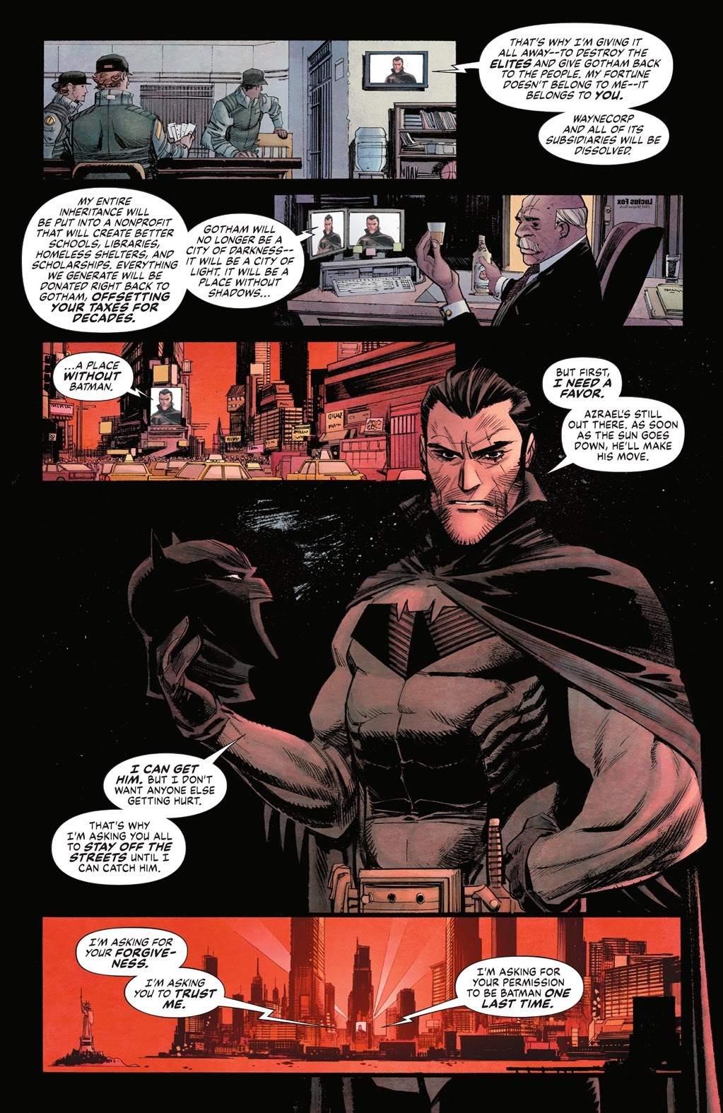 Read online Batman: Curse of the White Knight Deluxe Edition comic -  Issue # TPB (Part 2) - 64