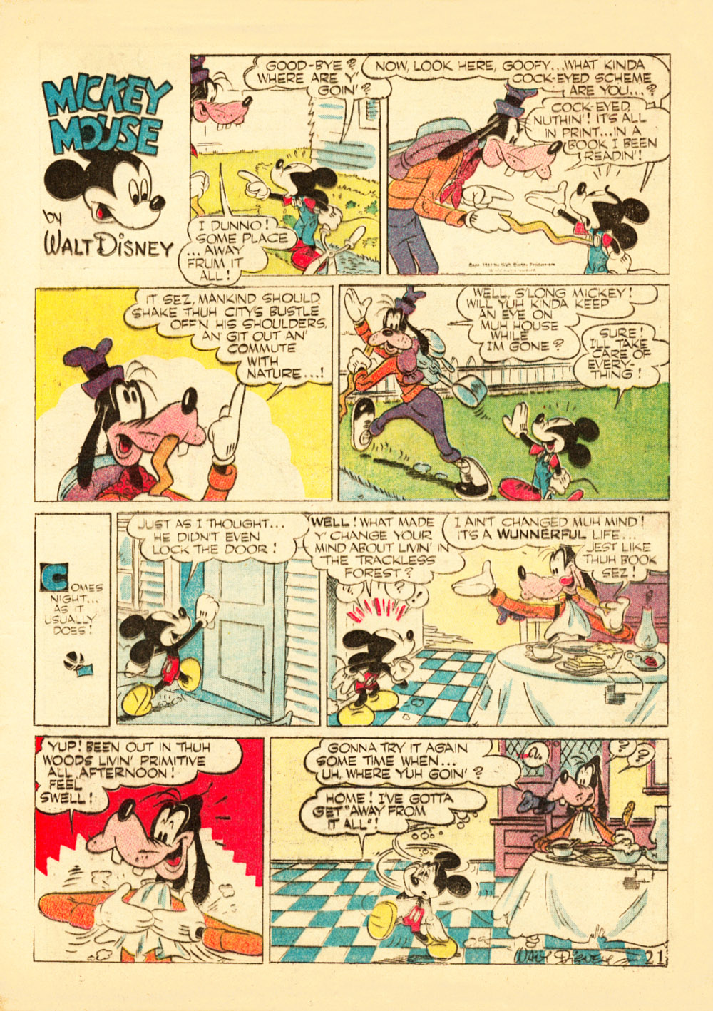 Read online Walt Disney's Comics and Stories comic -  Issue #38 - 23