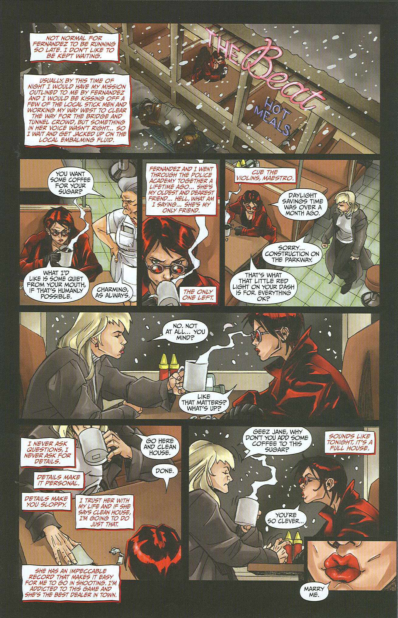 Read online Painkiller Jane (2006) comic -  Issue #1 - 9