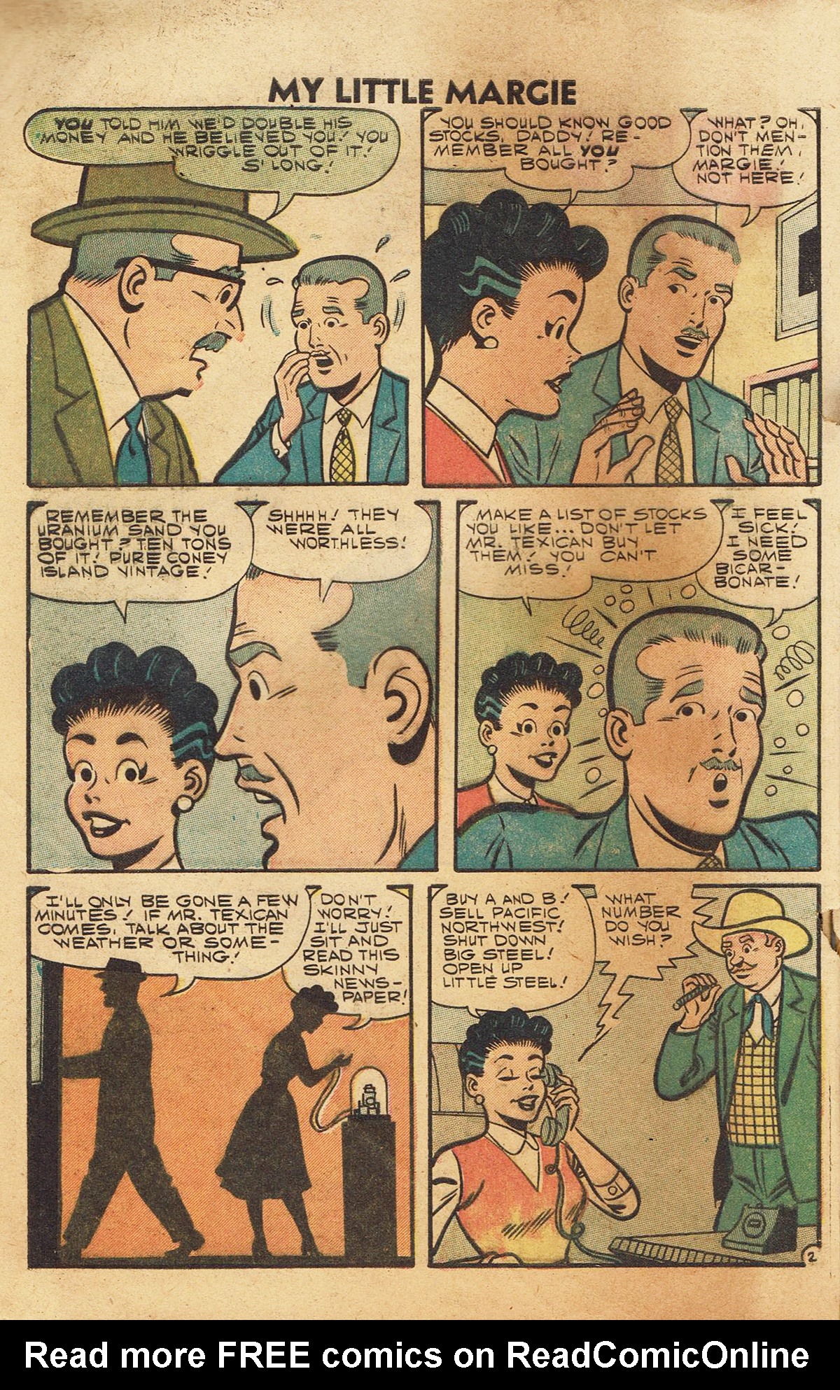 Read online My Little Margie (1954) comic -  Issue #20 - 12