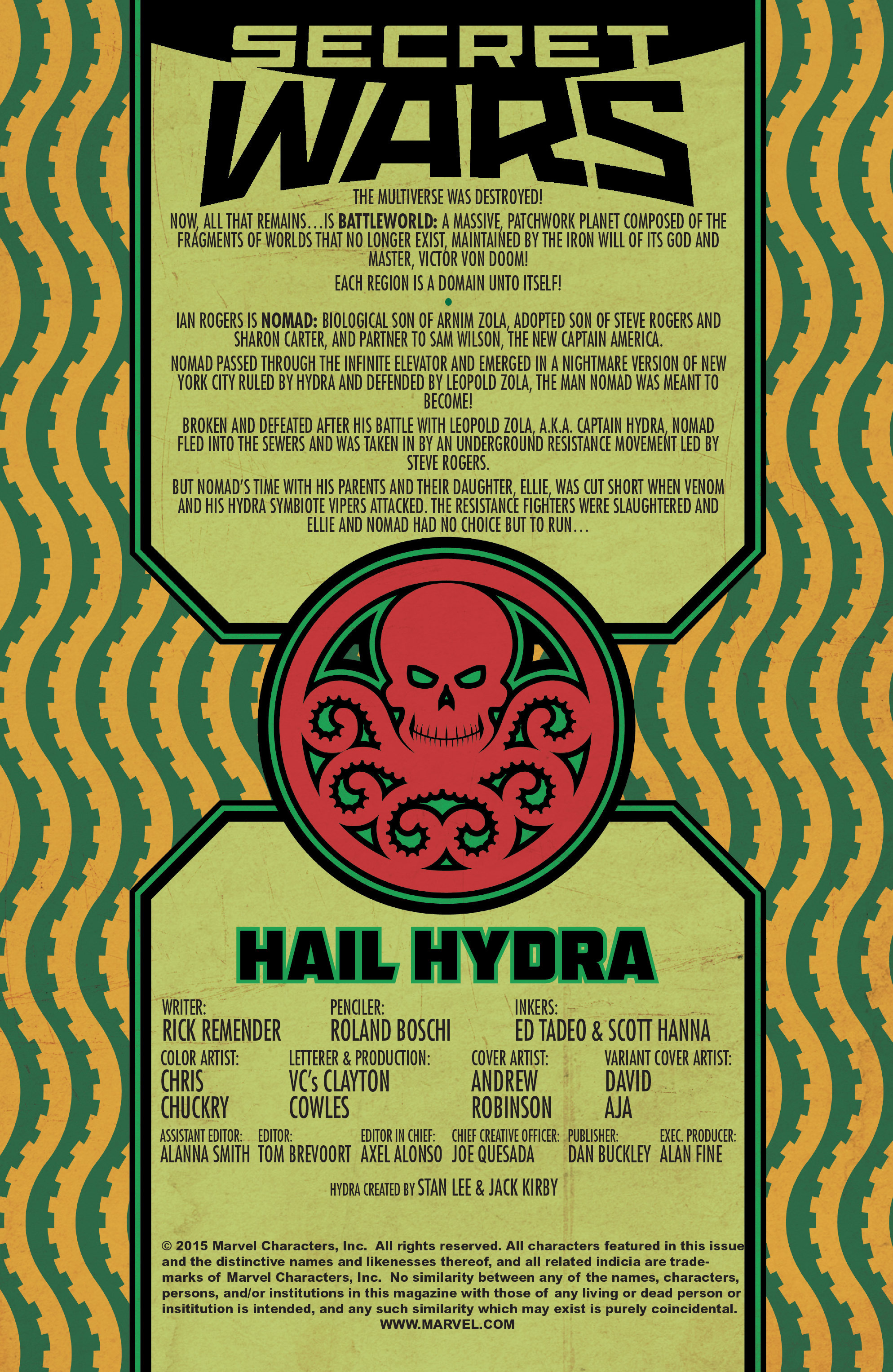 Read online Hail Hydra comic -  Issue #3 - 2
