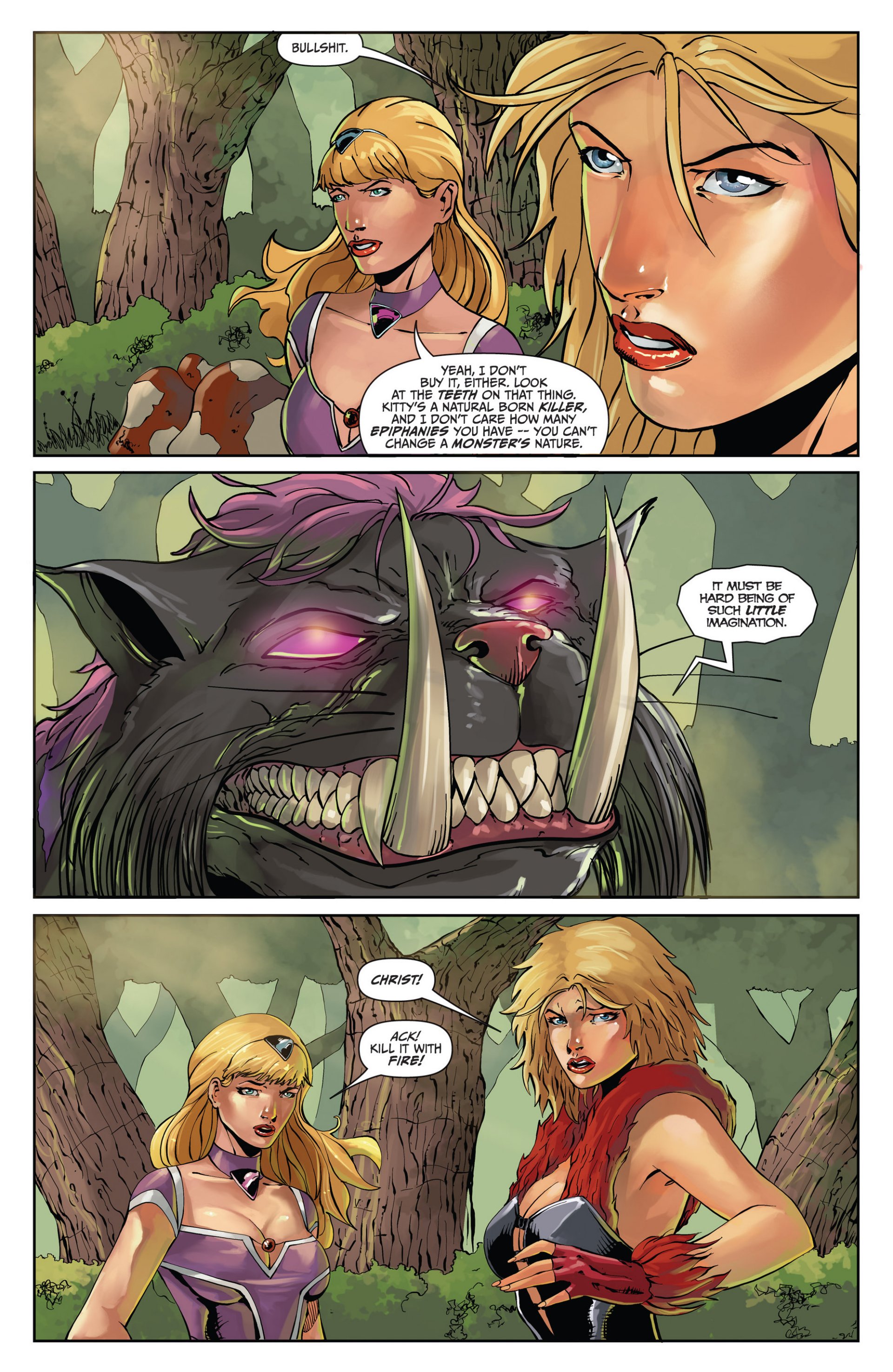Read online Grimm Fairy Tales presents Wonderland comic -  Issue #24 - 17