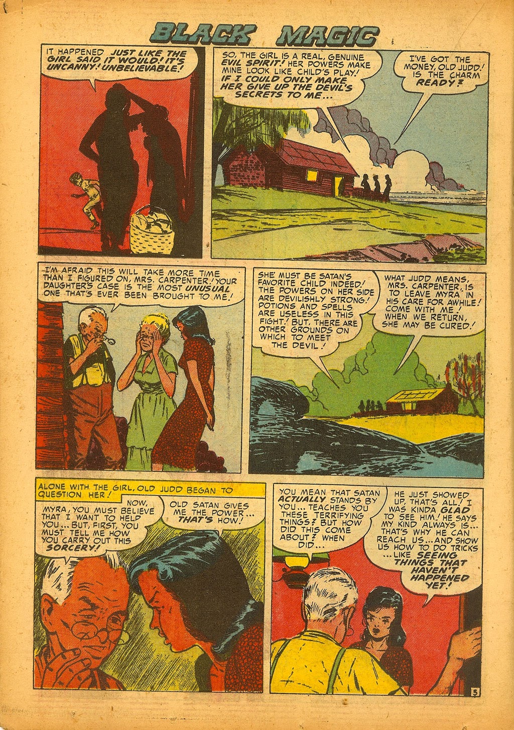 Read online Black Magic (1950) comic -  Issue #14 - 22