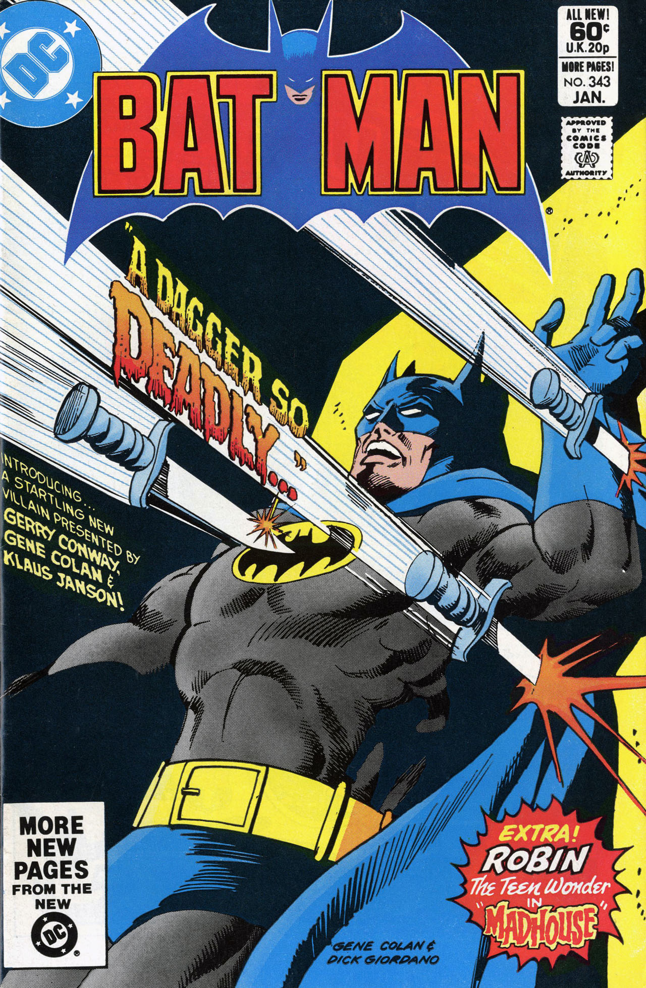 Read online Batman (1940) comic -  Issue #343 - 1