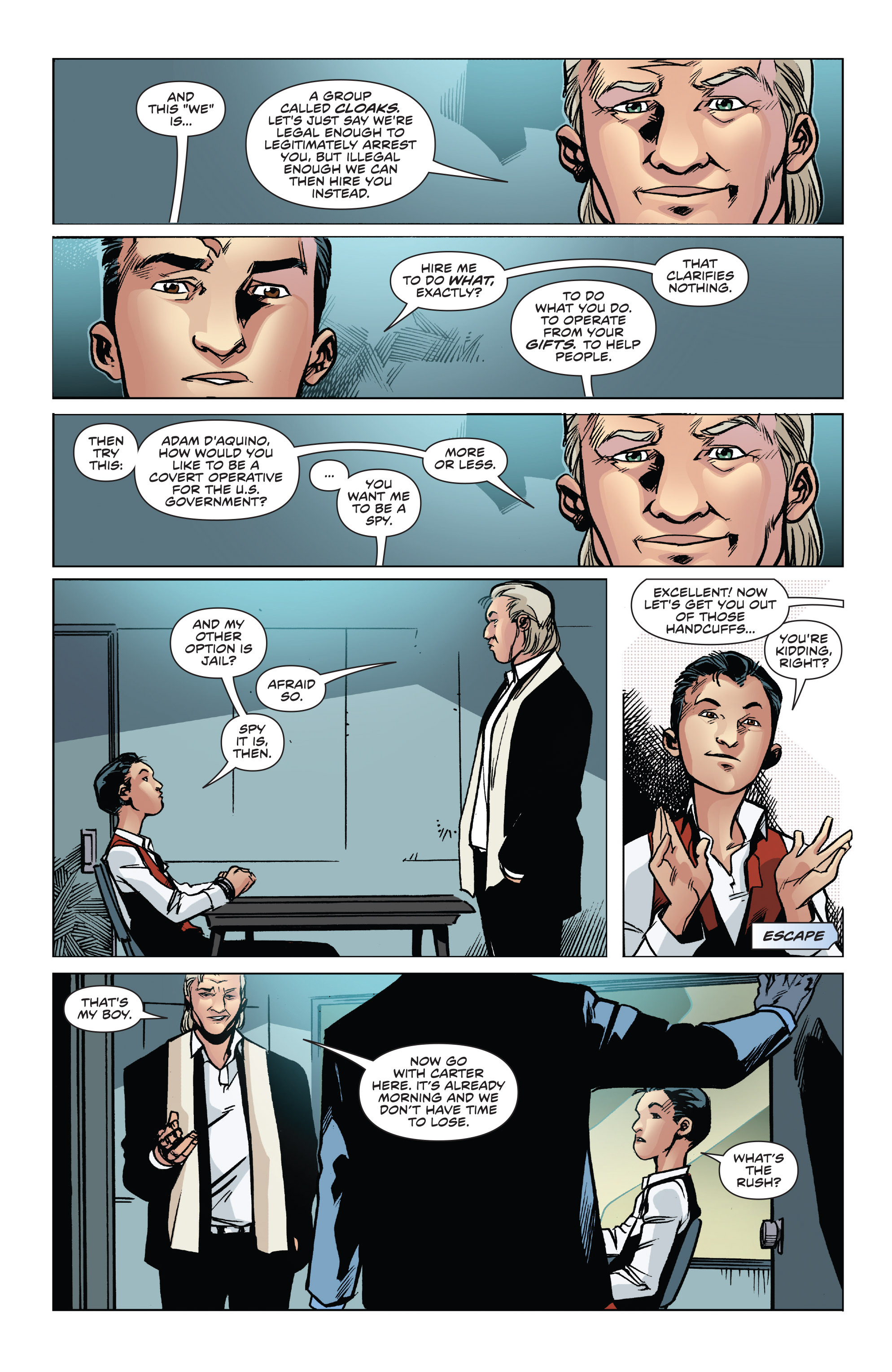 Read online Cloaks comic -  Issue #2 - 5