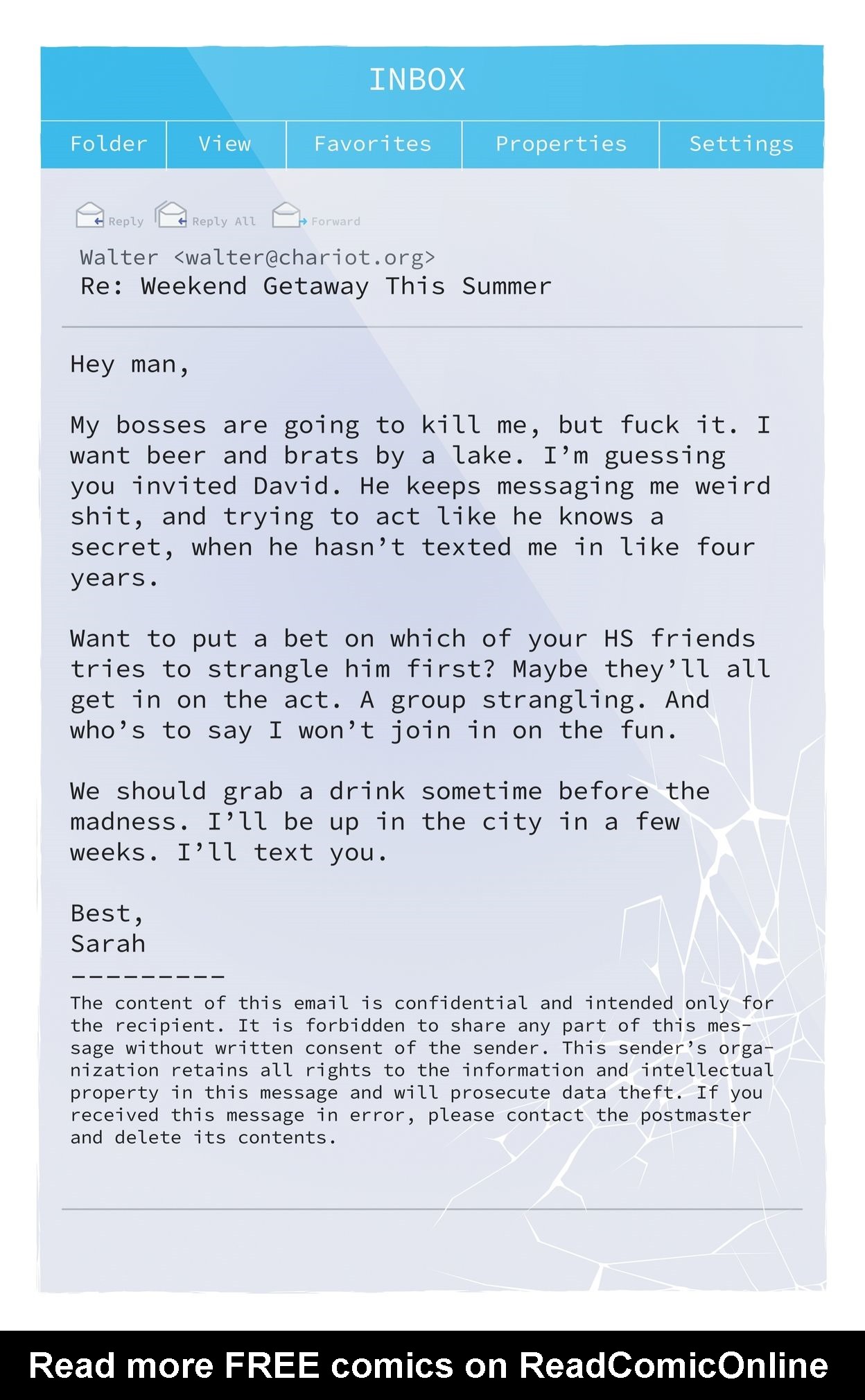 Read online The Nice House on the Lake comic -  Issue #12 - 19