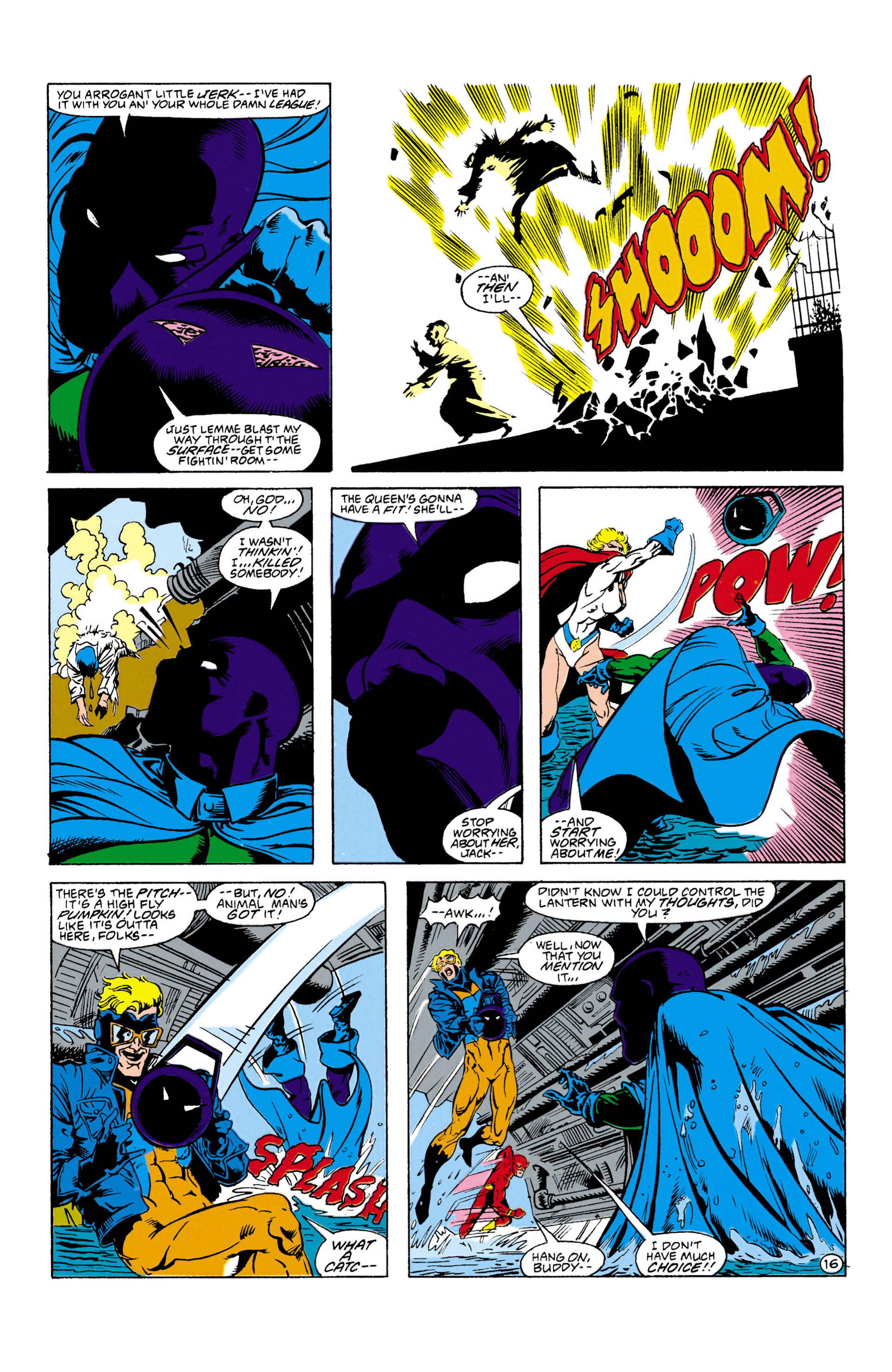 Read online Justice League Europe comic -  Issue #4 - 17