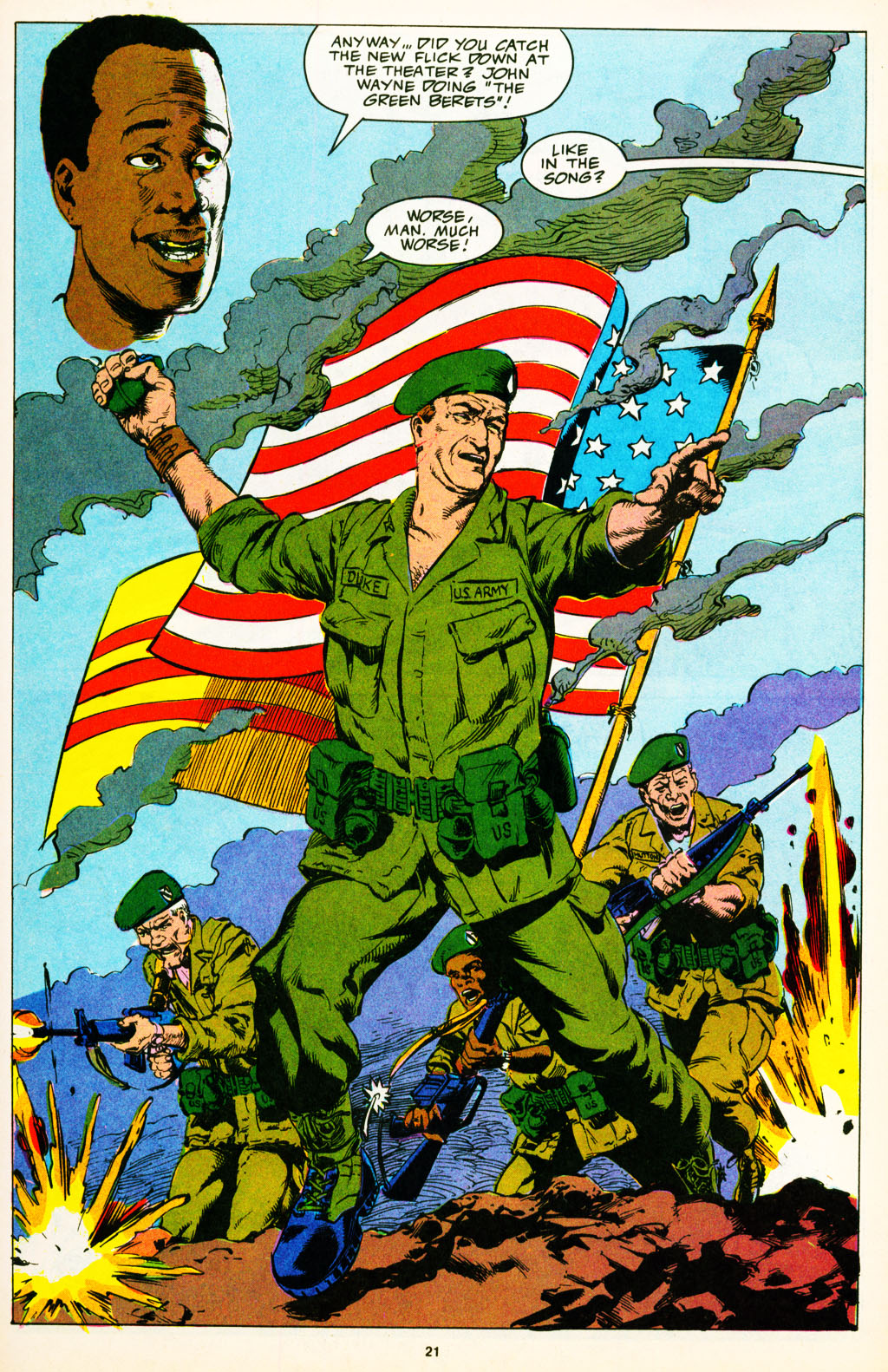Read online The 'Nam comic -  Issue #41 - 17