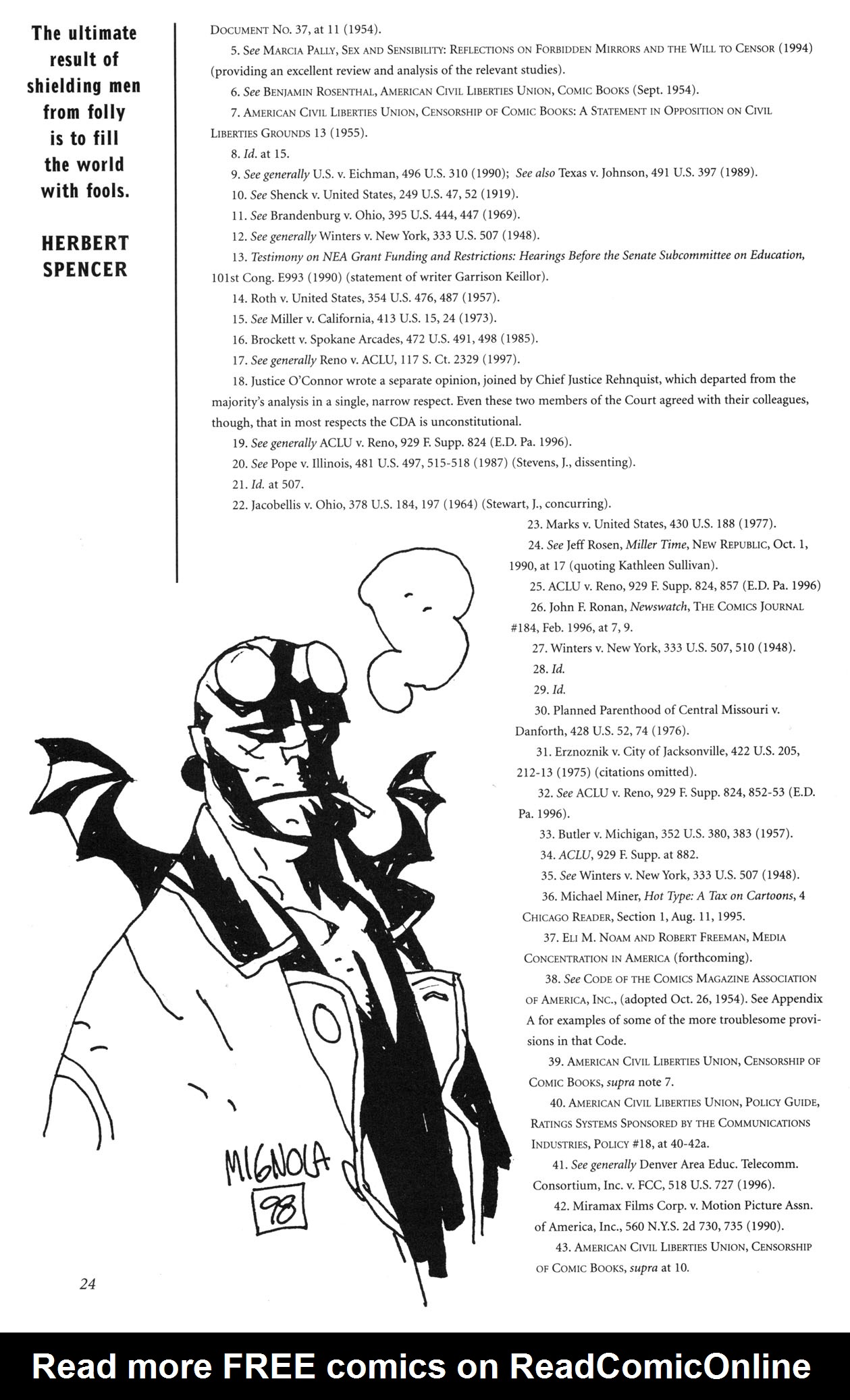 Read online Free Speeches comic -  Issue # Full - 26