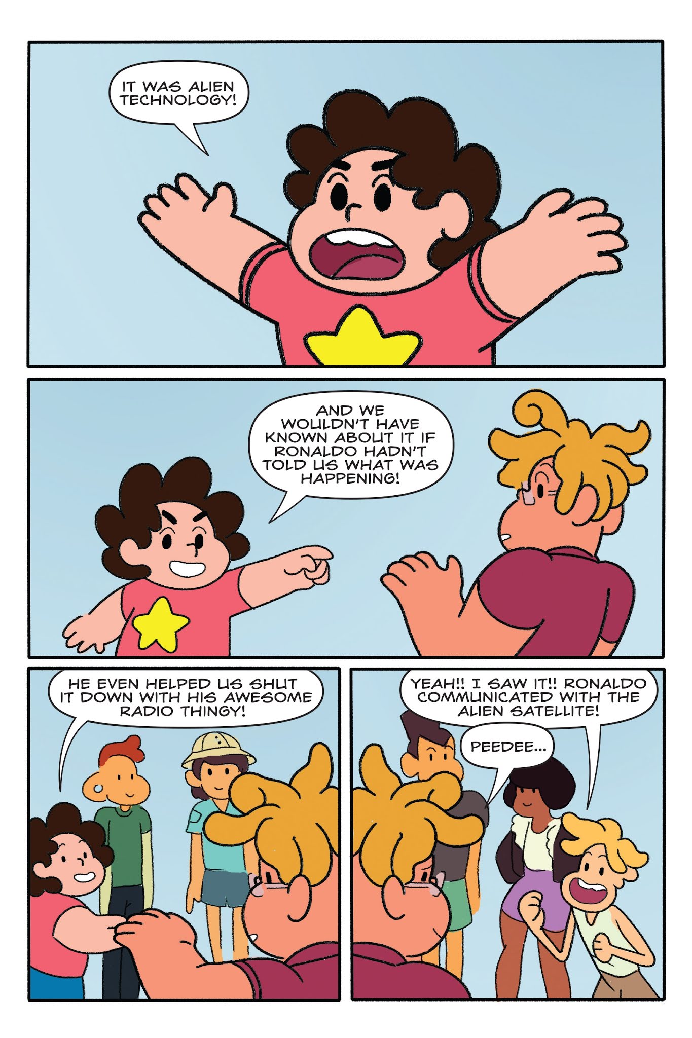 Read online Steven Universe: Anti-Gravity comic -  Issue # TPB - 125