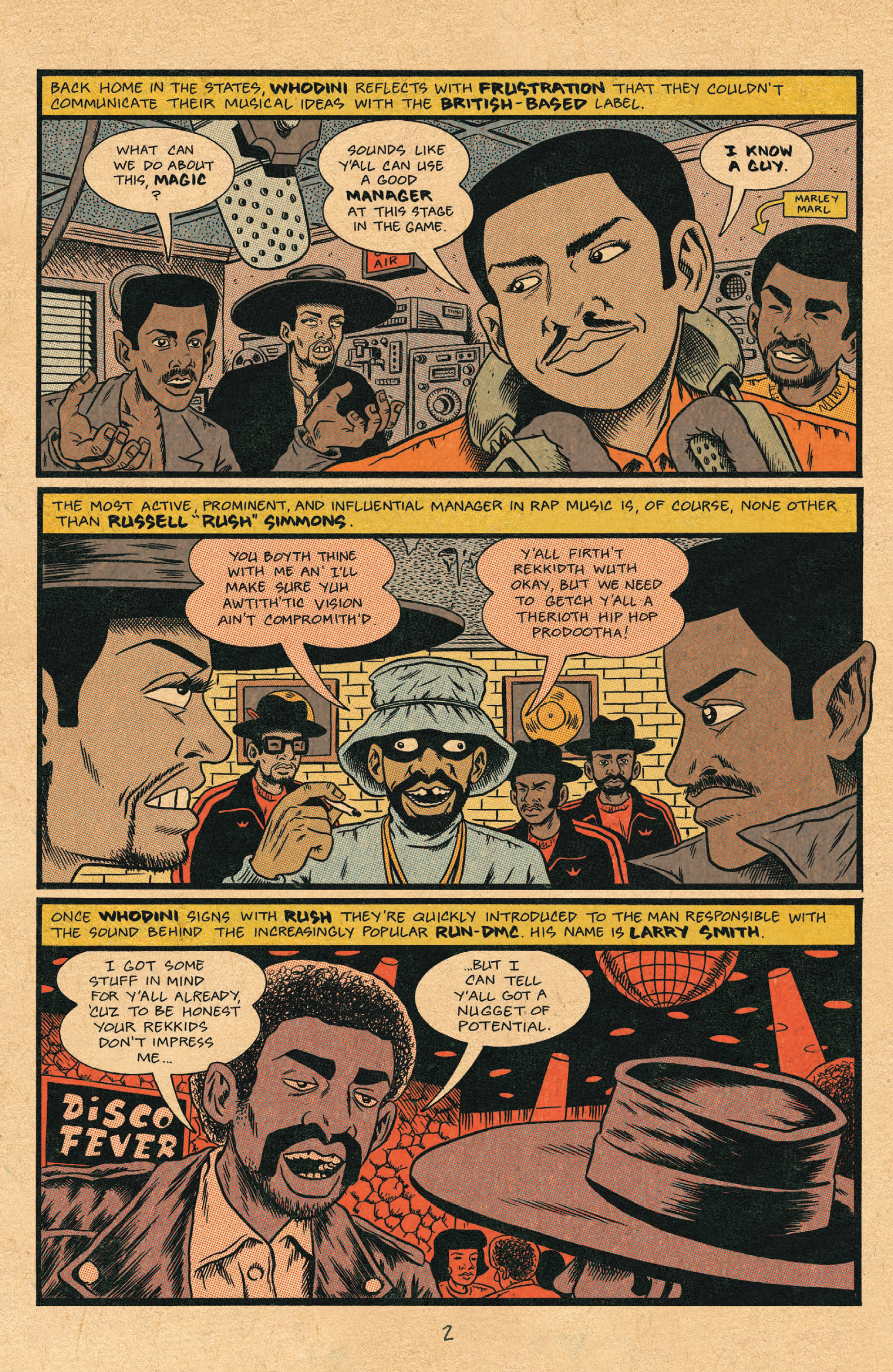 Read online Hip Hop Family Tree (2015) comic -  Issue #10 - 3