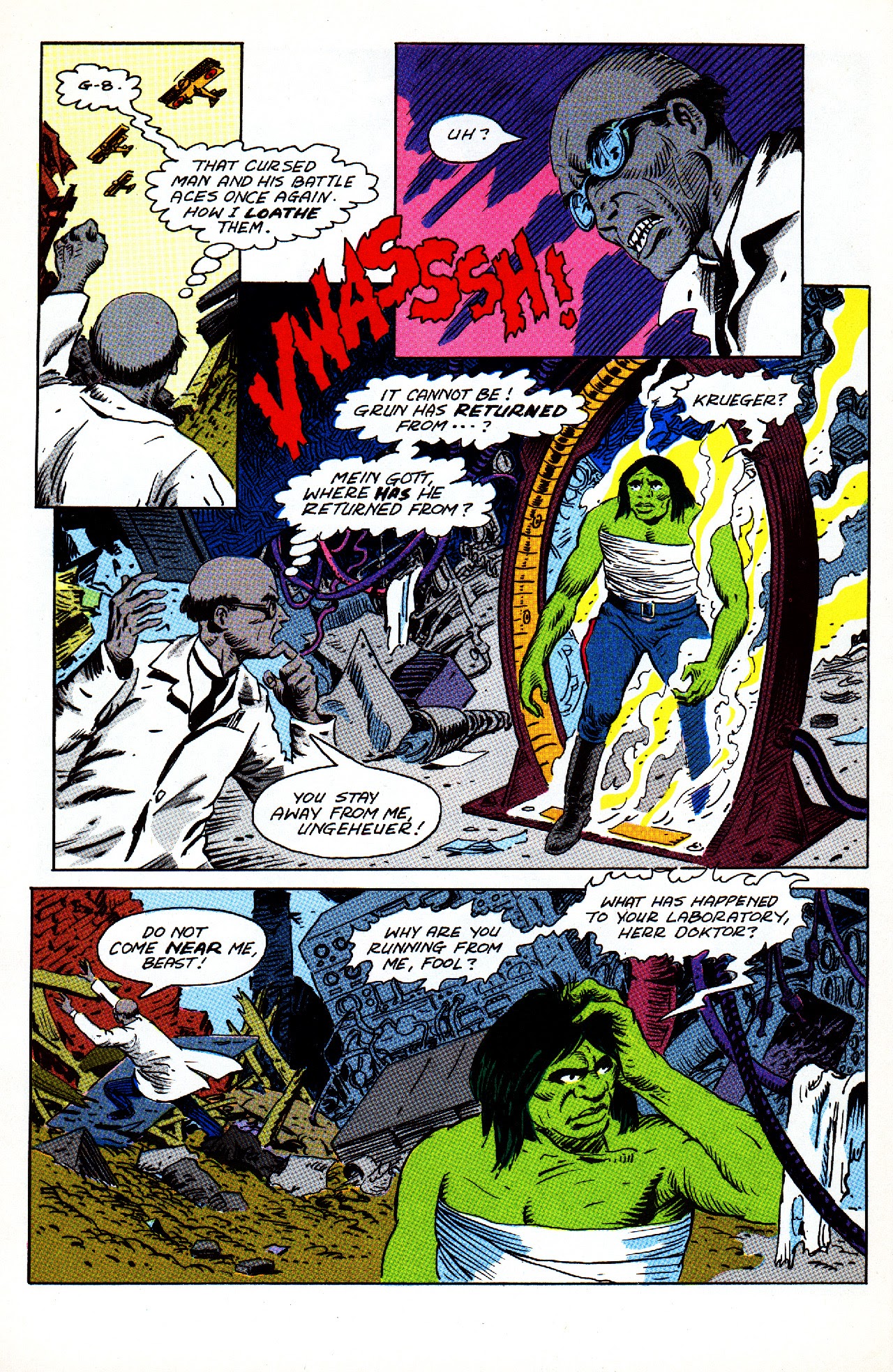 Read online G-8 And His Battle Aces comic -  Issue # Full - 21