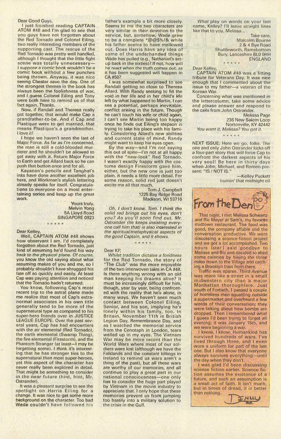 Read online Captain Atom (1987) comic -  Issue #53 - 25