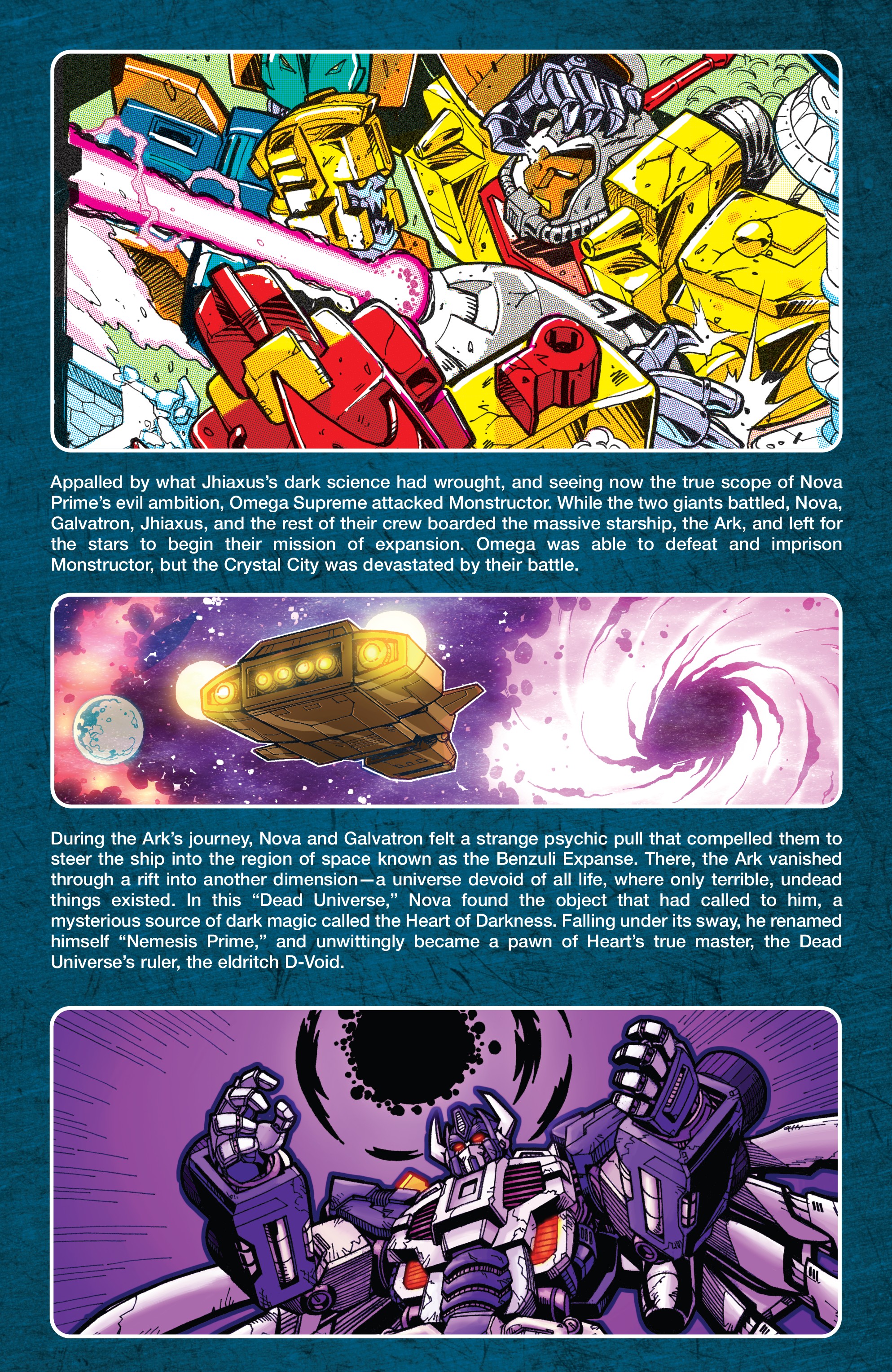 Read online Transformers: Historia comic -  Issue # Full - 9