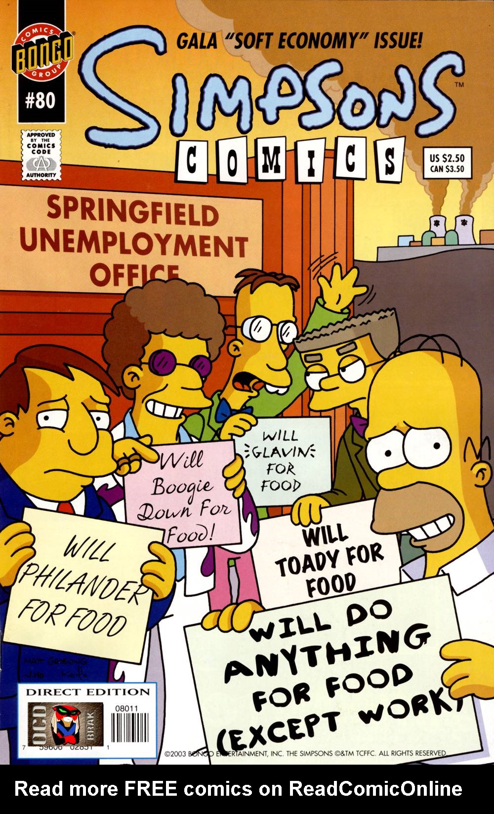 Read online Simpsons Comics comic -  Issue #80 - 1