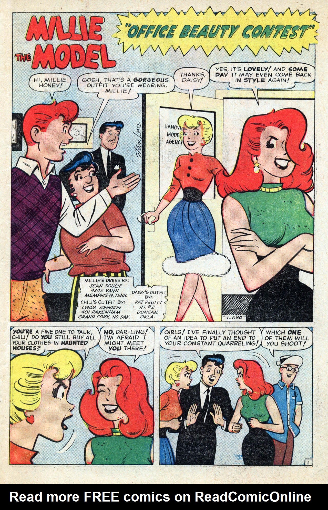 Read online Millie the Model comic -  Issue #96 - 3