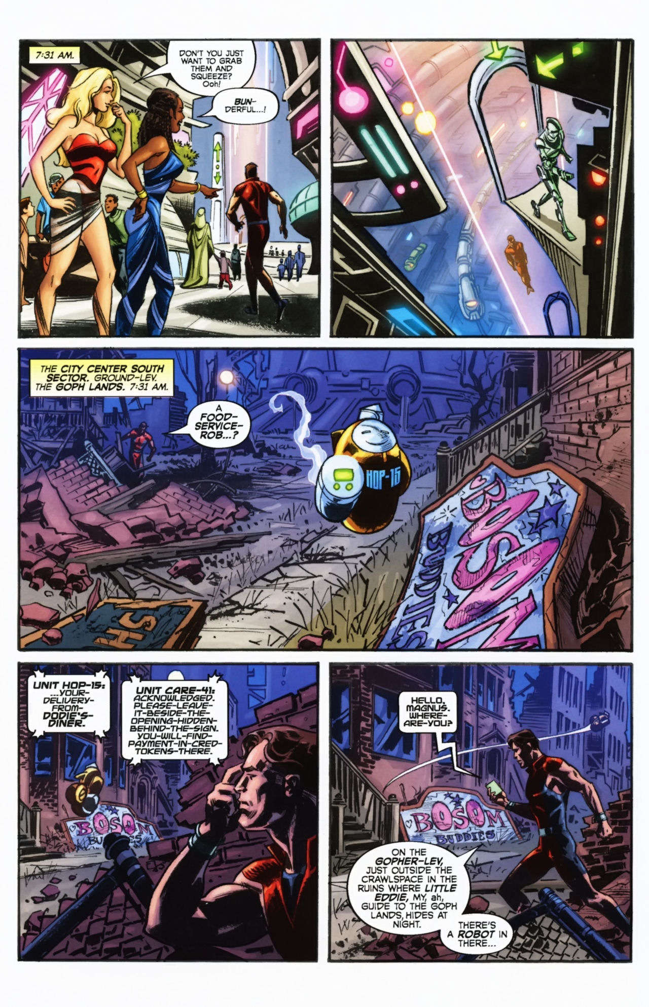 Read online Magnus, Robot Fighter (2010) comic -  Issue #3 - 12
