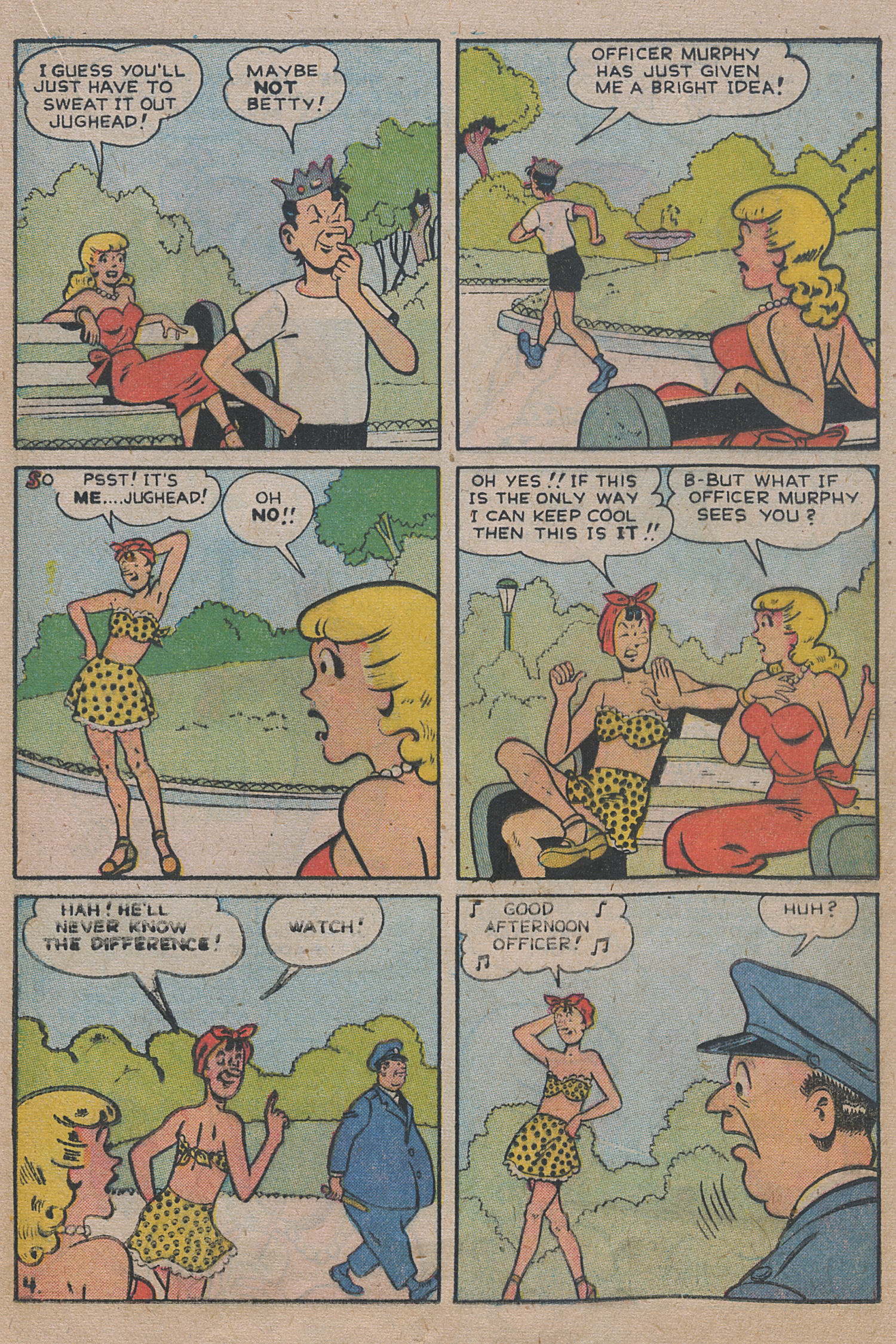 Read online Archie's Pal Jughead comic -  Issue #13 - 15