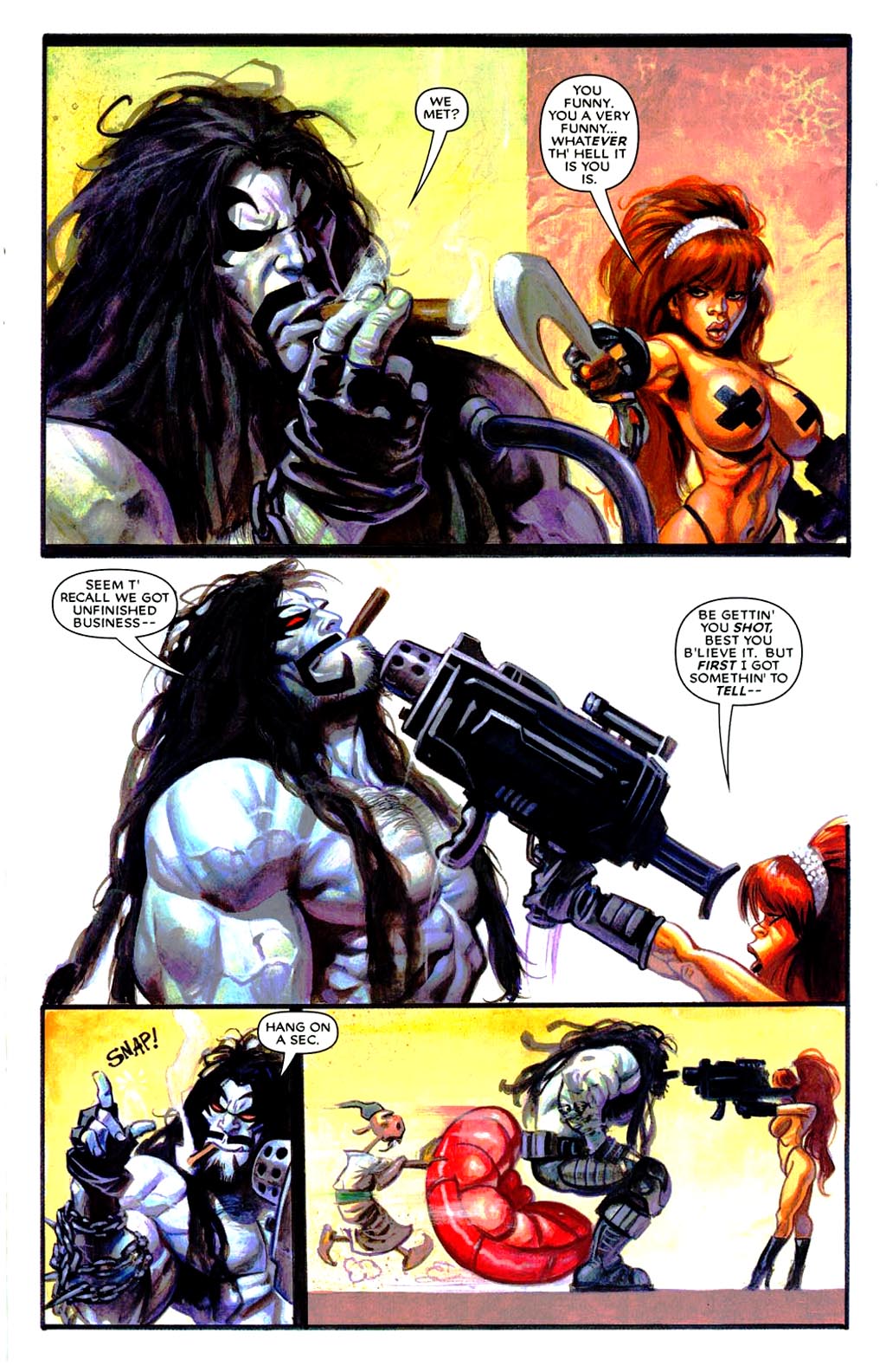 Read online Lobo: Unbound comic -  Issue #5 - 9