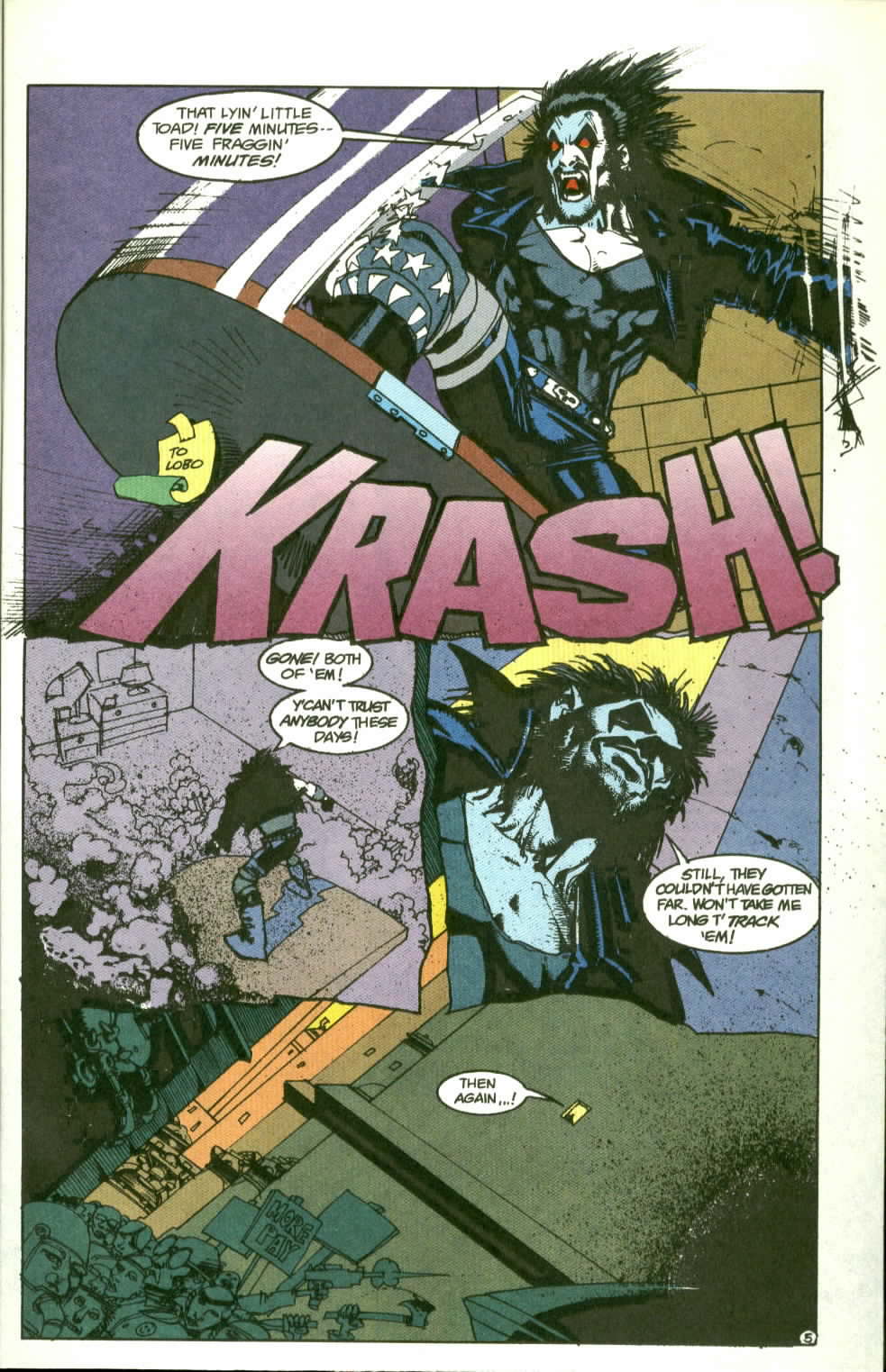 Read online Lobo (1990) comic -  Issue #2 - 6
