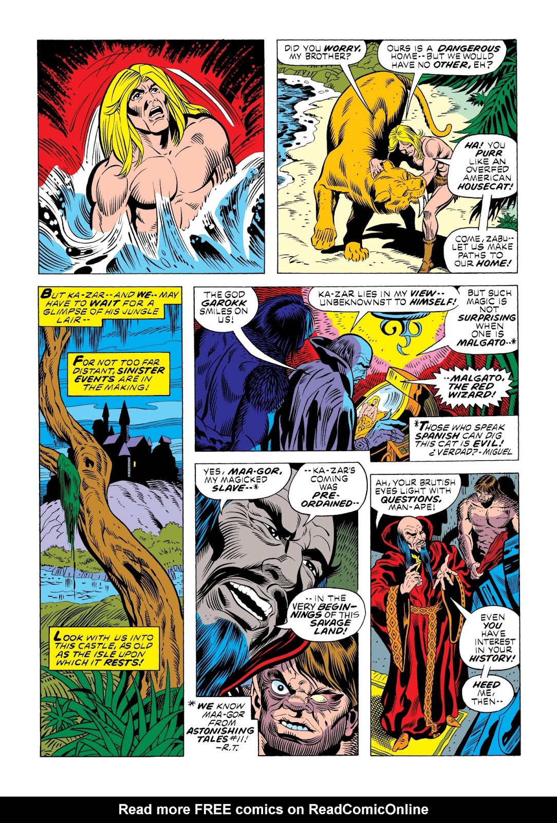Marvel Masterworks: Ka-Zar issue TPB 2 - Page 202