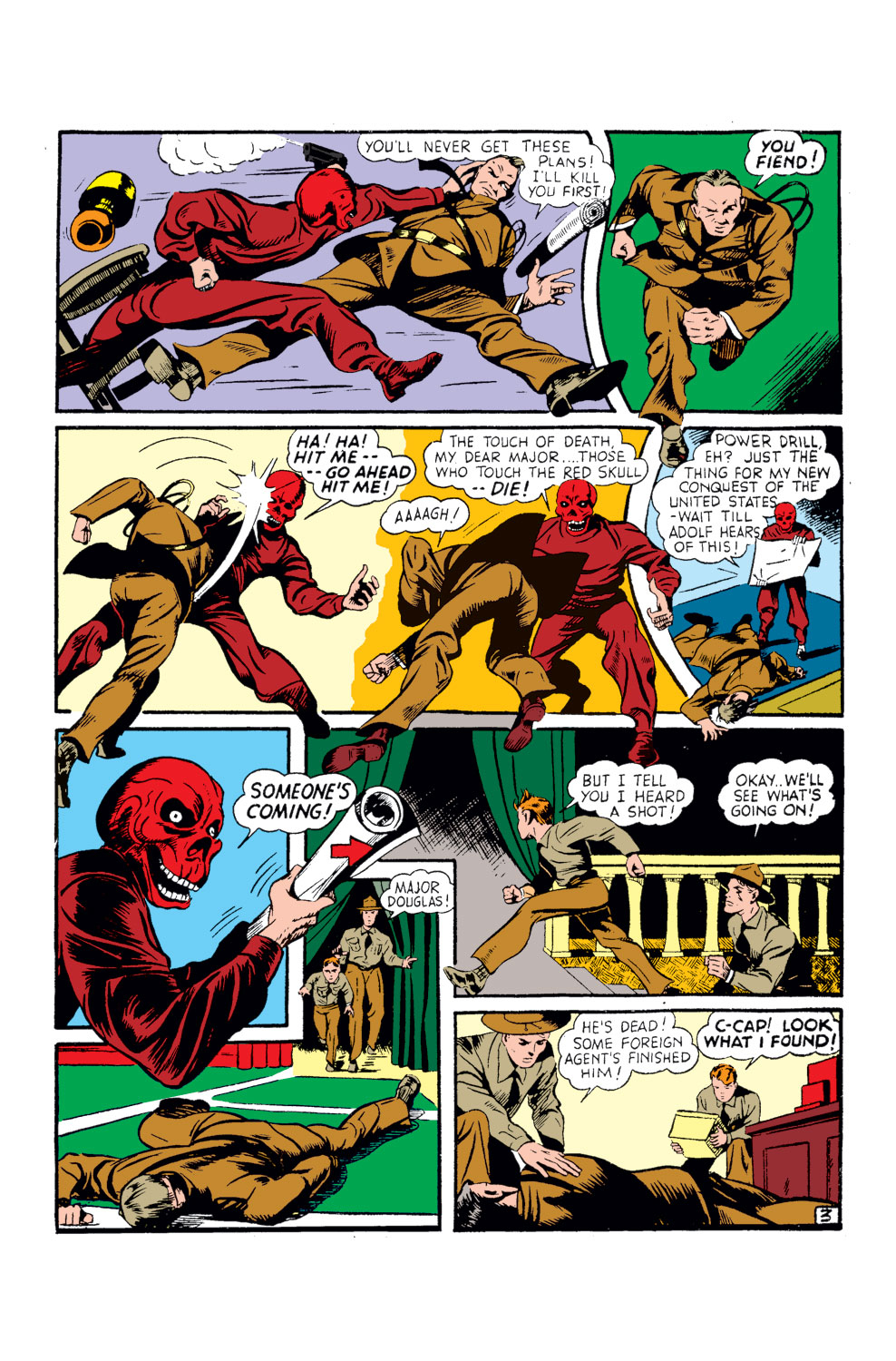 Captain America Comics 3 Page 3