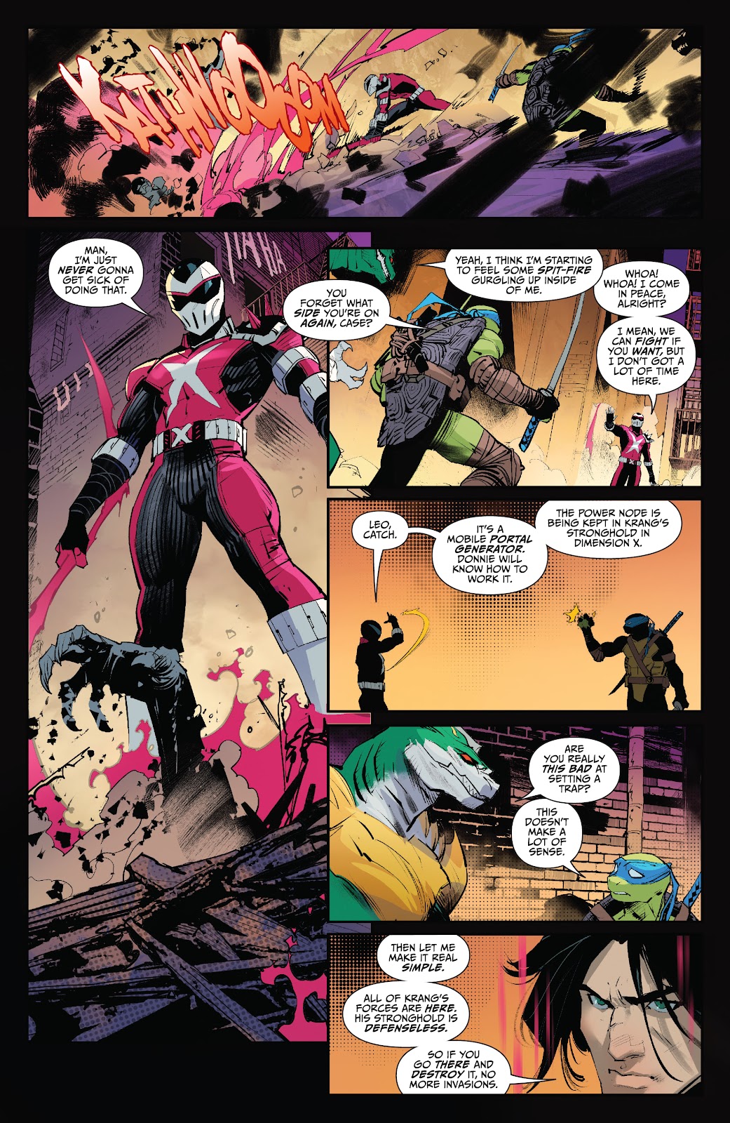 Mighty Morphin Power Rangers/ Teenage Mutant Ninja Turtles II issue 3 - Page 20